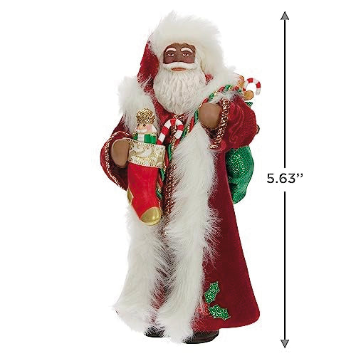 Hallmark Keepsake Christmas Ornament 2023, Black Father Christmas, Gifts for Santa Collectors