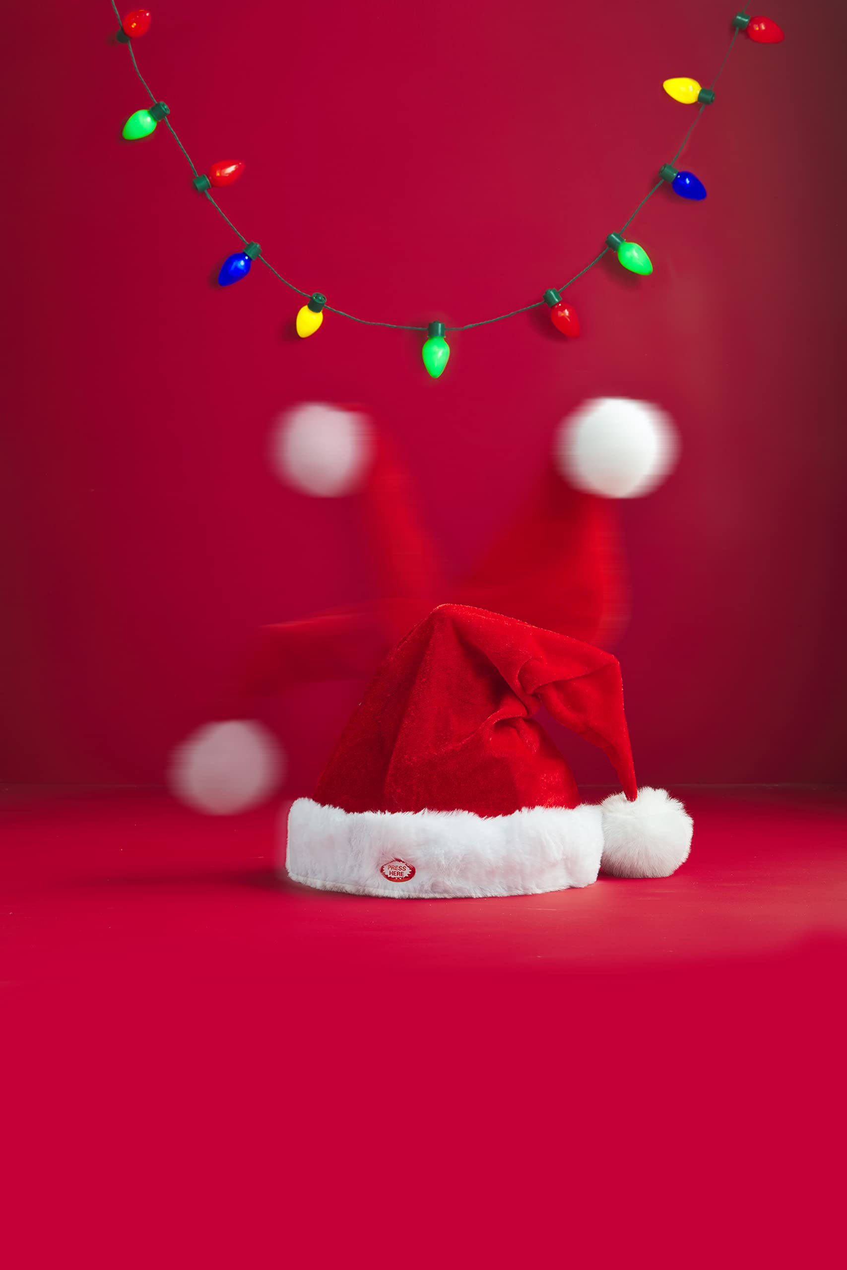 Mud Pie Movin' and Groovin' Musical Dancing Santa Hat