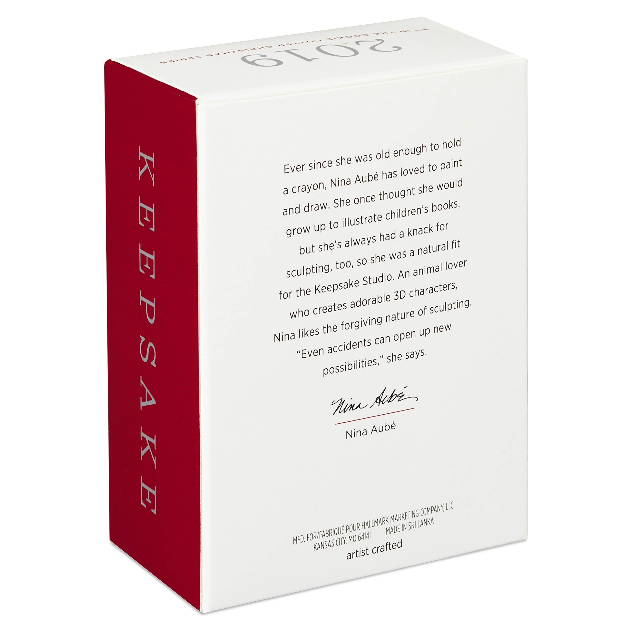 Hallmark Keepsake Christmas Ornament 2019 Year Dated, Cookie Cutter Christmas Mouse, (1599QXR9089)