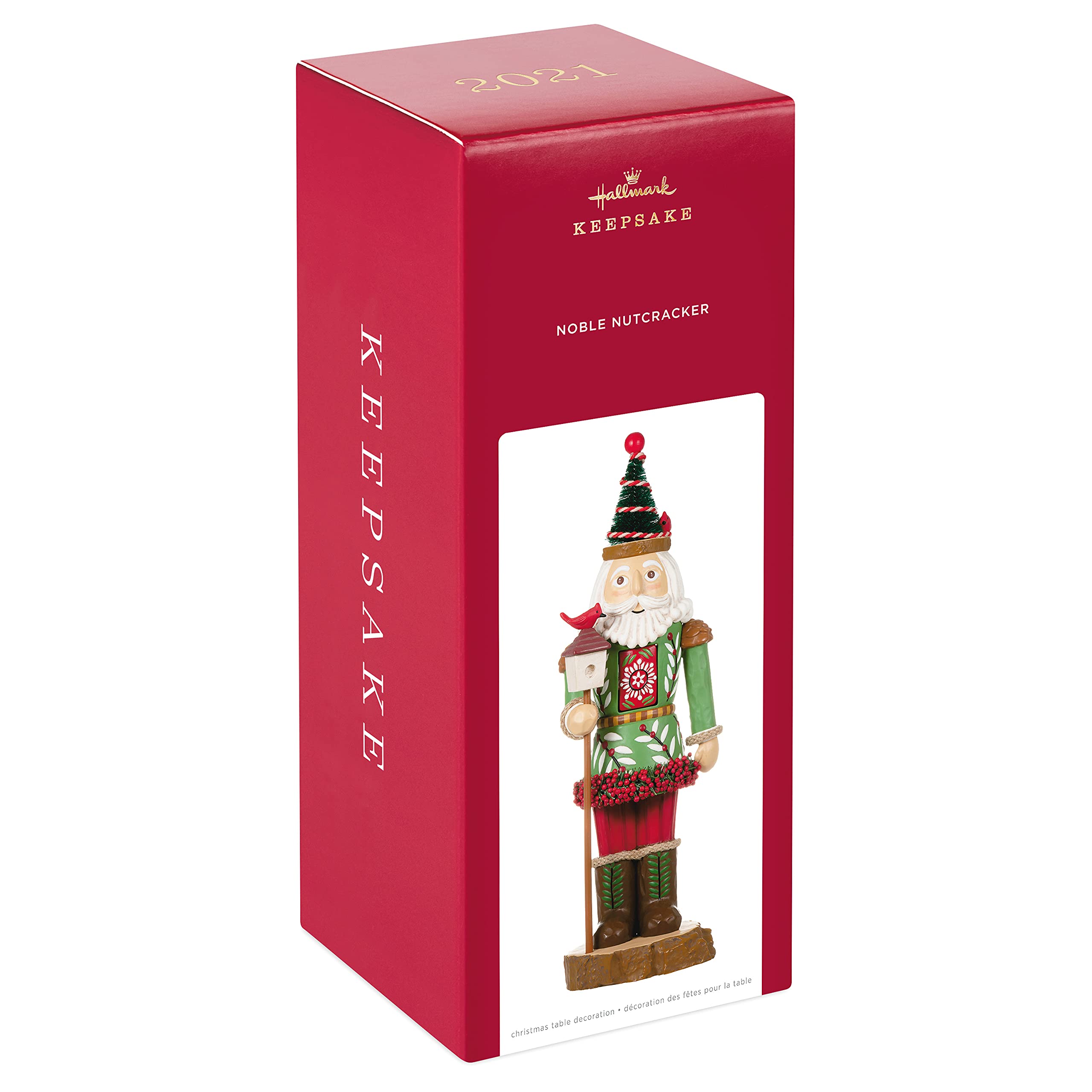 Hallmark Keepsake 2021, Noble Nutcracker Figure, Christmas Decoration