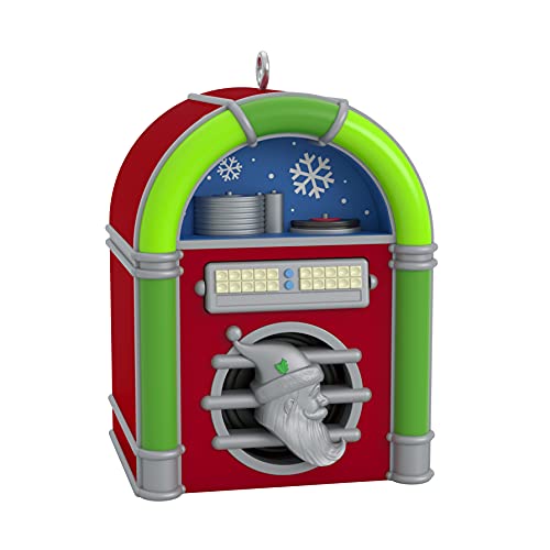 Hallmark Keepsake 1.24" Miniature Christmas Ornament 2021, Mini Junior Jukebox, Musical