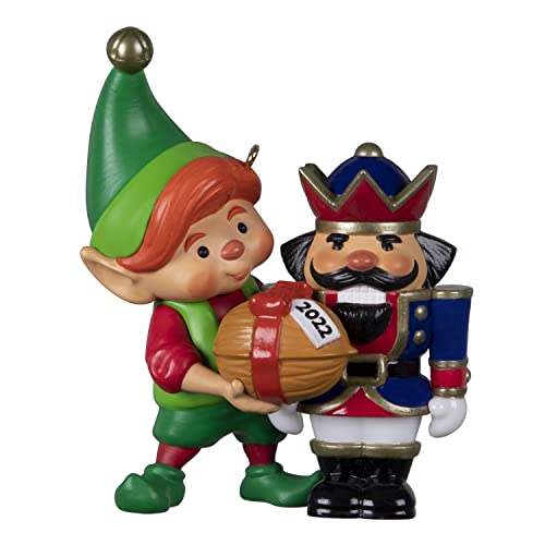 Hallmark Keepsake Christmas Ornament 2022 Year-Dated, North Pole Tree Trimmers