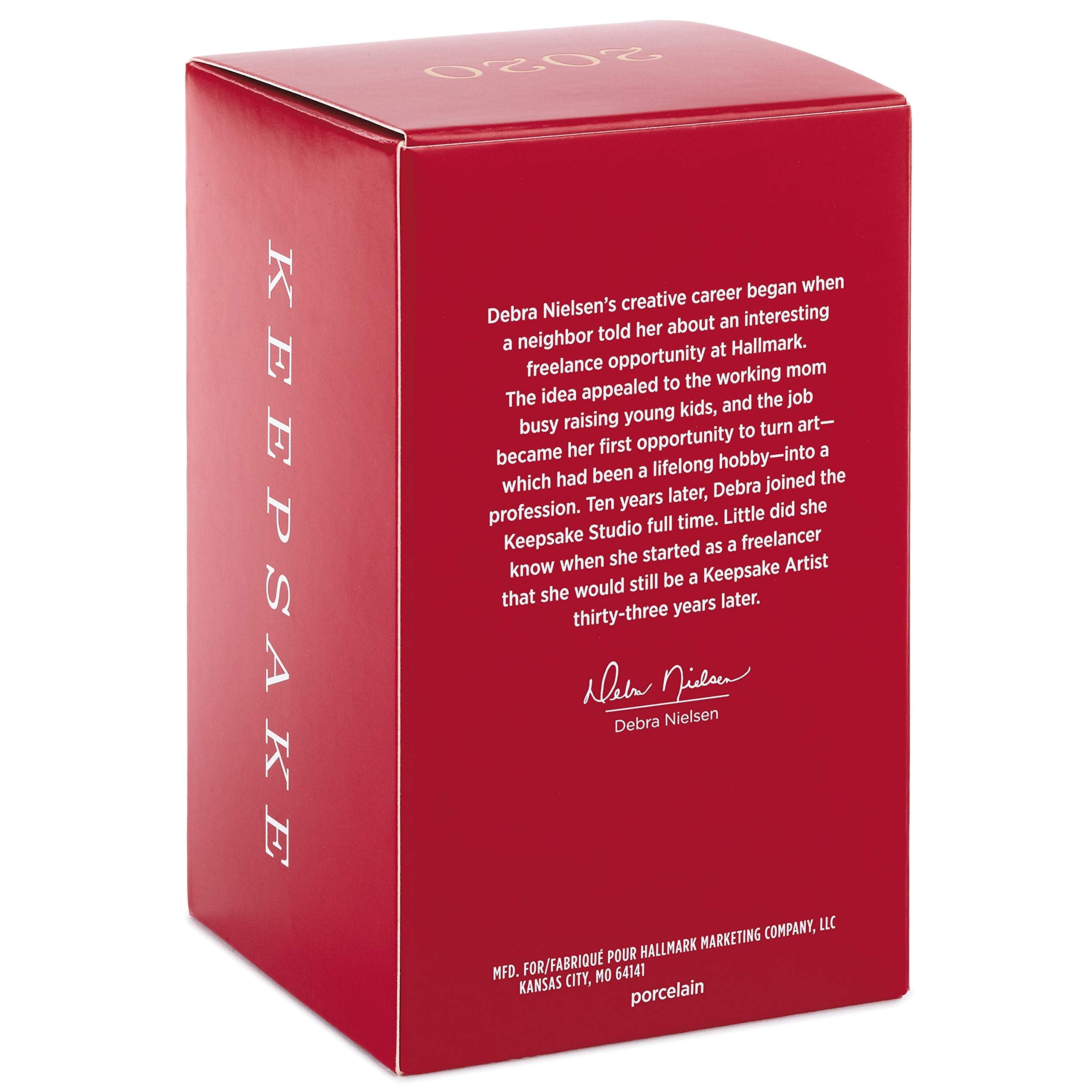 Hallmark Keepsake Christmas Ornament 2020 Year Dated A Slice of Love Wedding Cake Porcelain