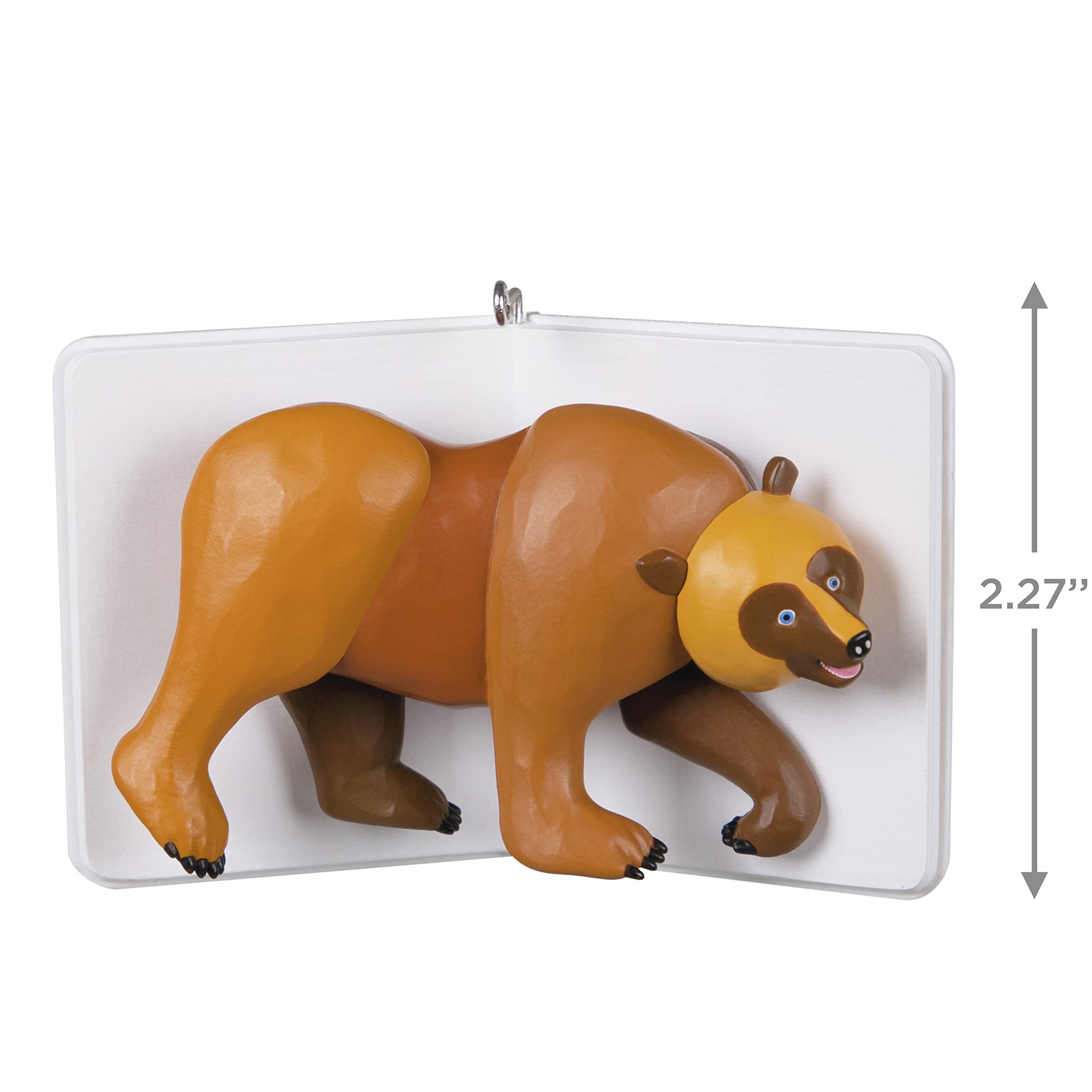 Hallmark Keepsake Christmas Ornament 2022, Brown Bear, Brown Bear, What Do You See? Book