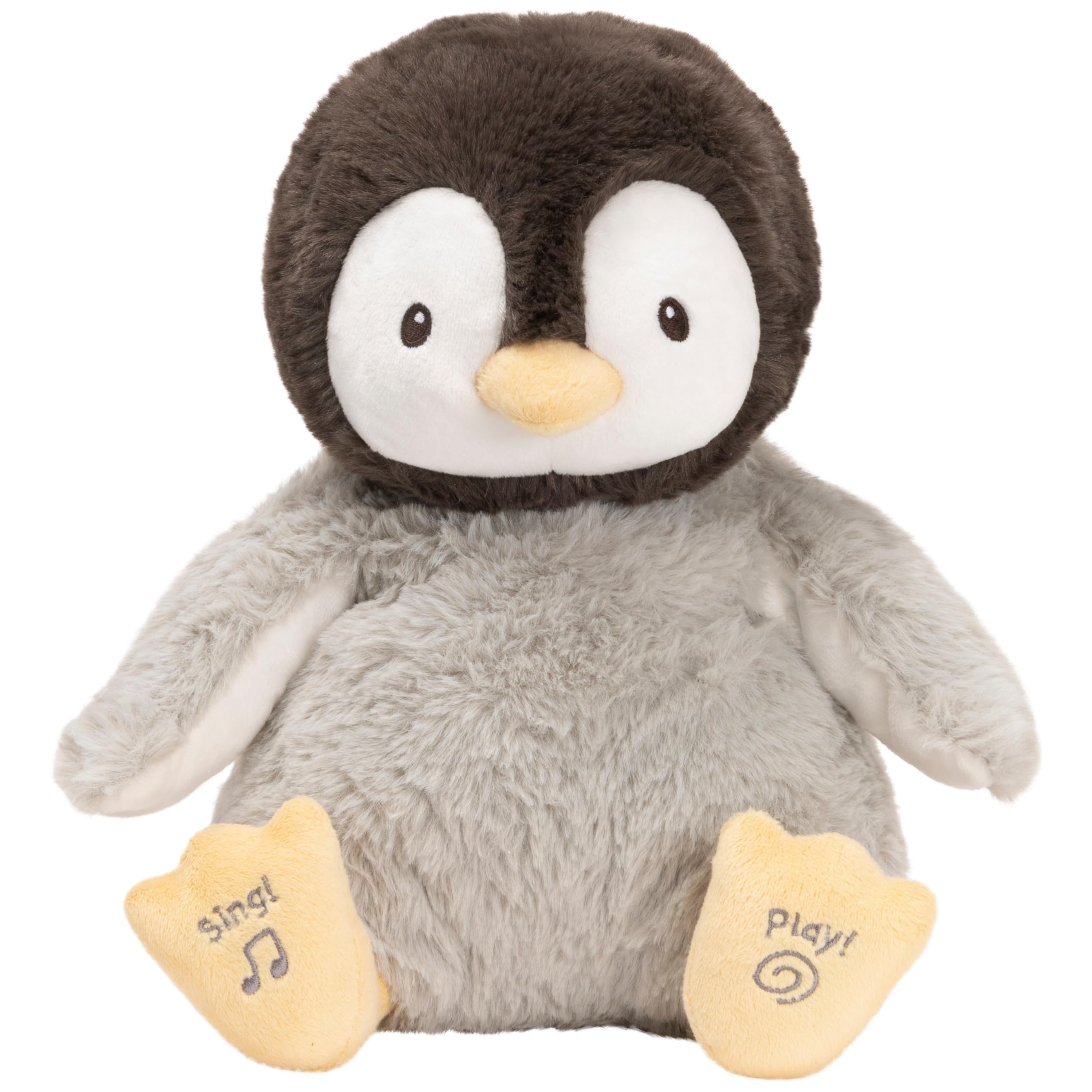 Baby GUND Kissy the Penguin Animated Musical Flappy Plush
