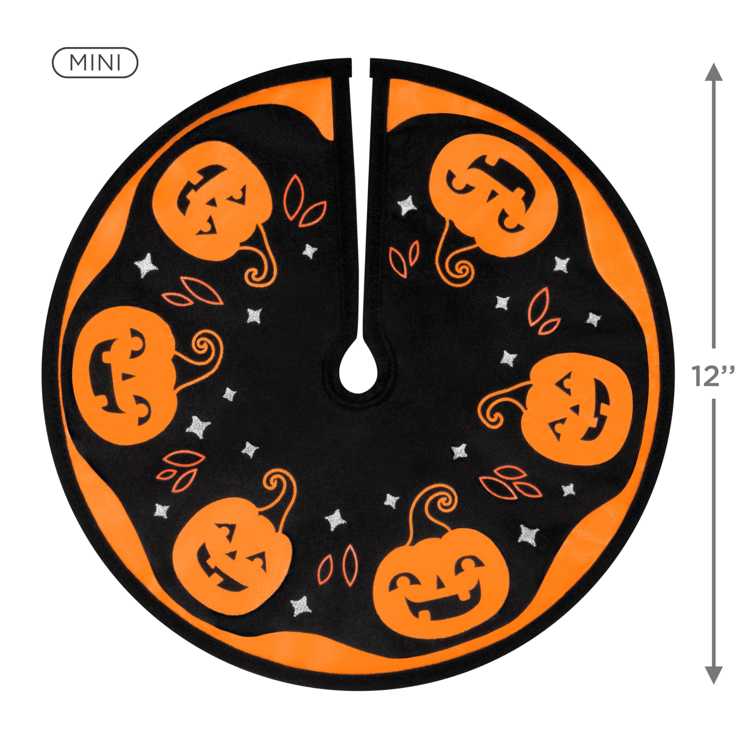 Mini Jack O' Lantern Halloween Hallmark Tree Skirt