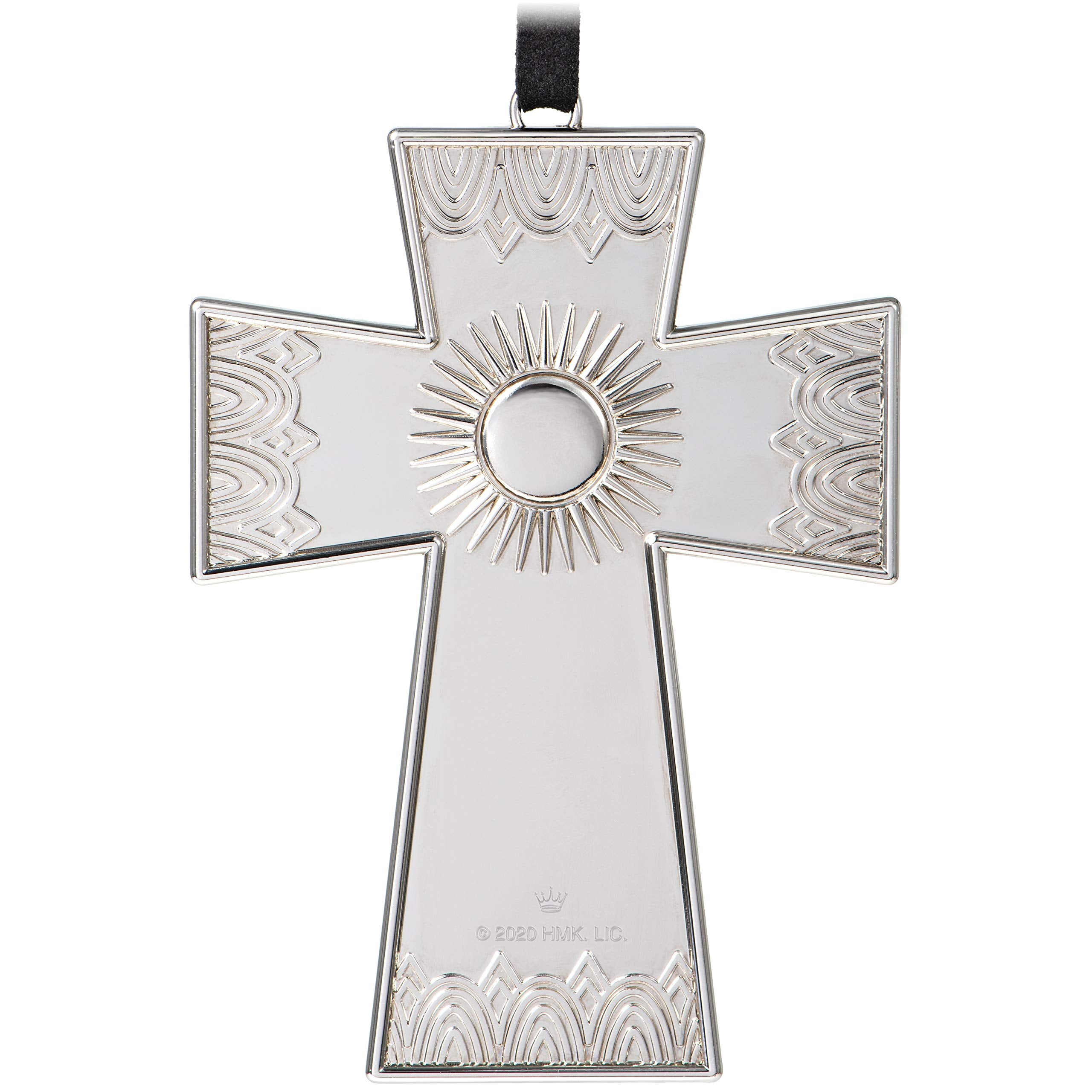 Hallmark Keepsake Christmas Ornament 2020 Faith Always Cross Metal