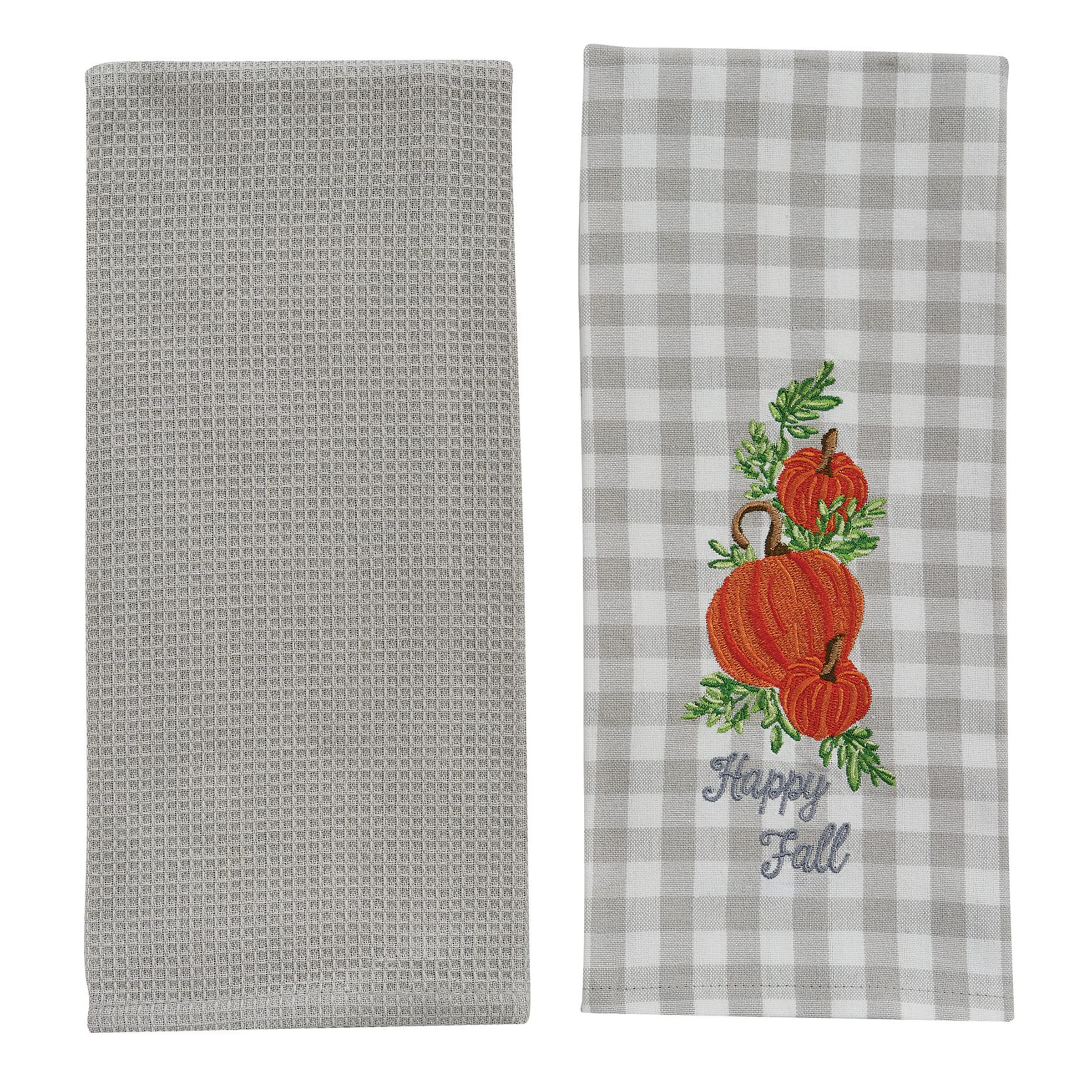 Happy Fall Pumpkin Dish Towel
