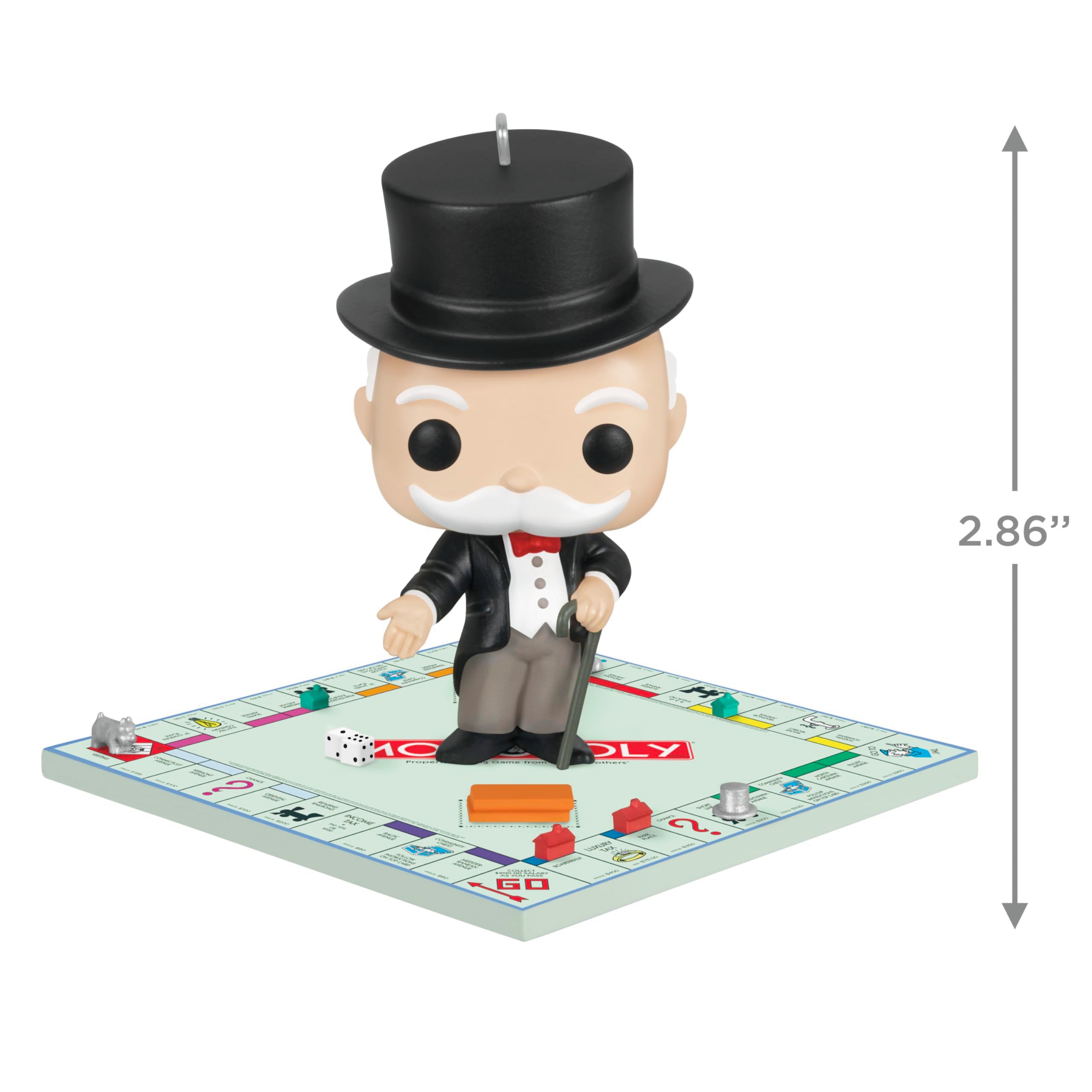 Hallmark Keepsake Christmas Ornament 2024, Monopoly Mr. Monopoly Funko POP!, Family Gifts