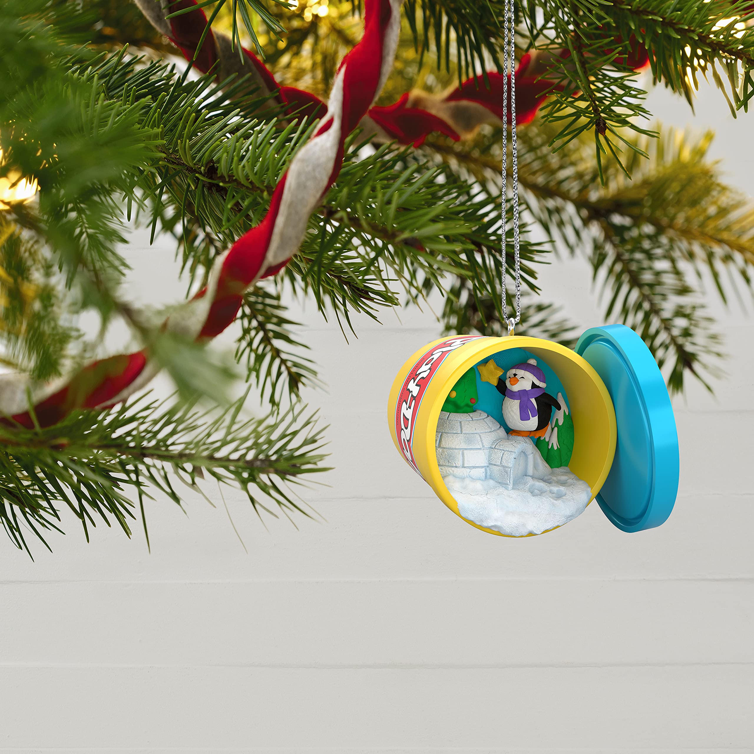 Hallmark Keepsake Christmas Ornament 2021, Hasbro Play-Doh Penguin