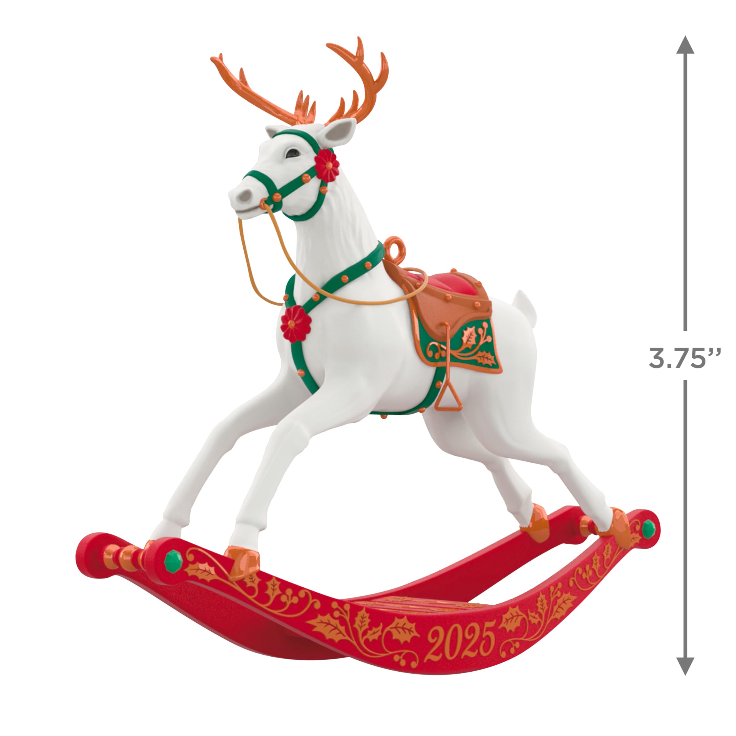 Rocking Reindeer 2025 Hallmark Keepsake Christmas Ornament