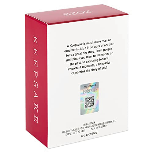 Hallmark Keepsake Christmas Ornament 2023, Fortnite Ffrosty Back Bling, Gifts for Gamers