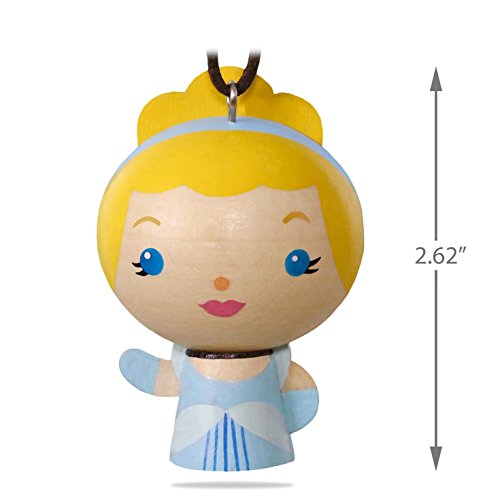 Hallmark Cinderella Wood Ornament Keepsake-Ornaments Movies & TV