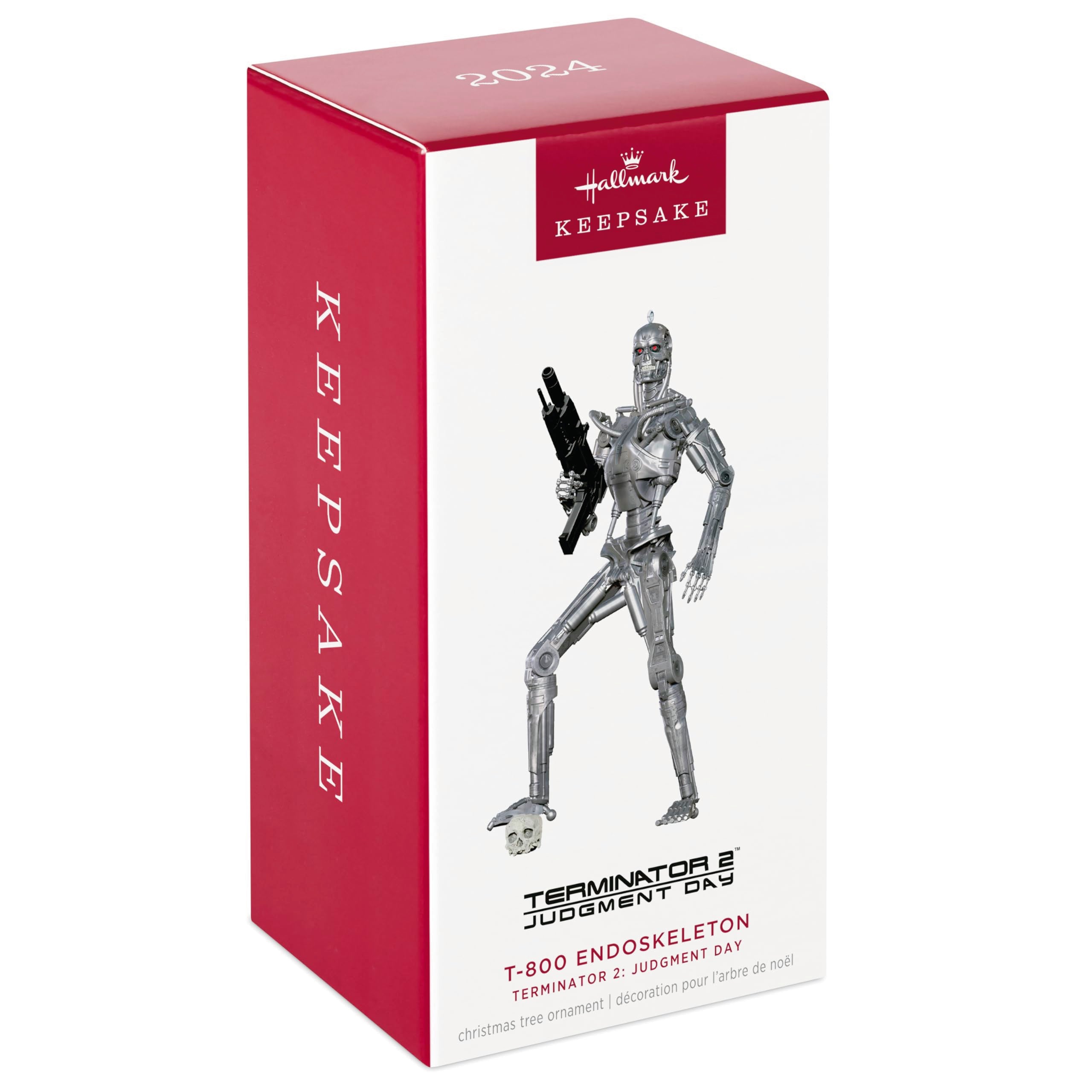 Hallmark Keepsake Christmas Ornament 2024, Terminator 2: Judgment Day T-800 Endoskeleton, Movie Gifts