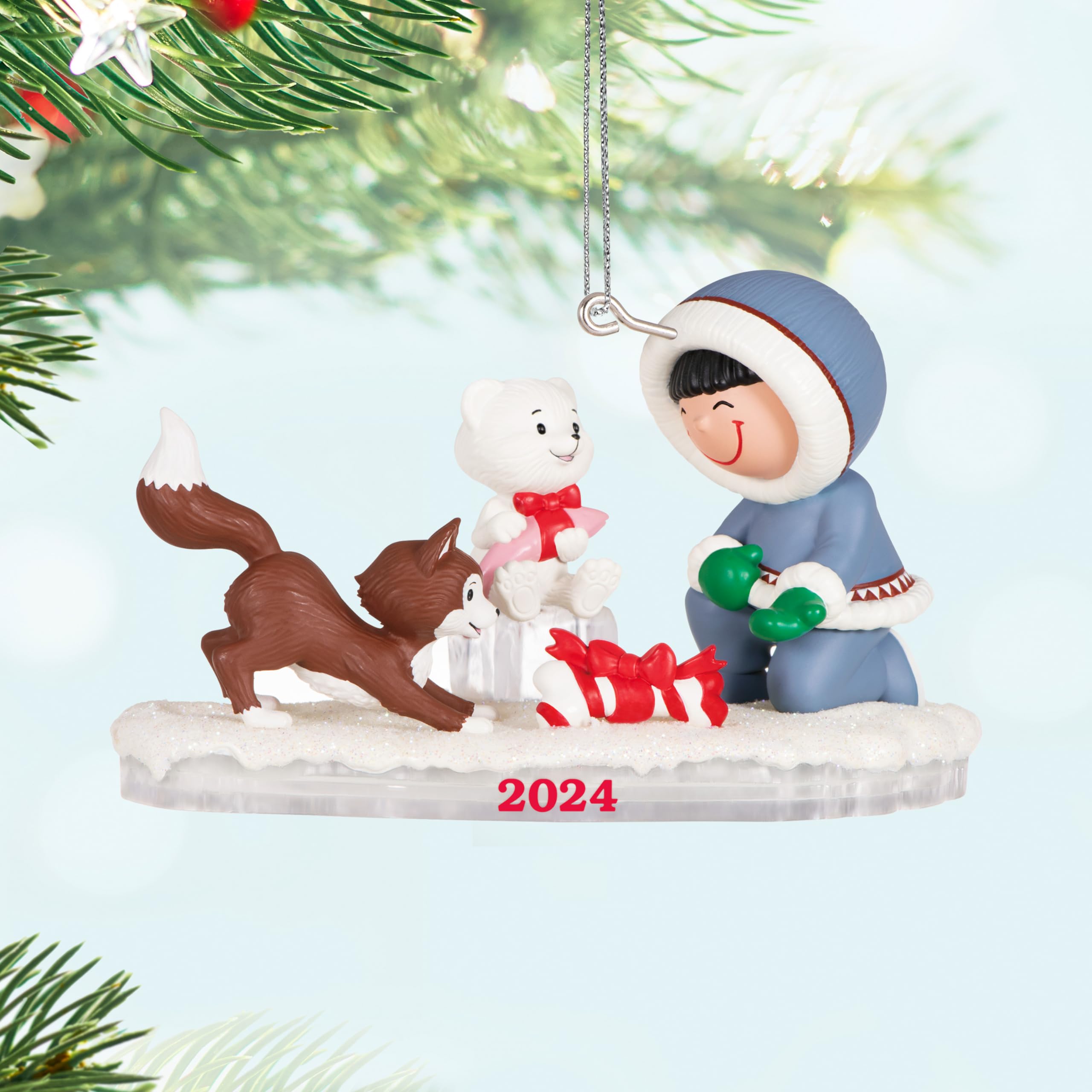 Hallmark Keepsake Christmas Ornament 2024, Frosty Friends 2024, Snowman Collectors Gifts