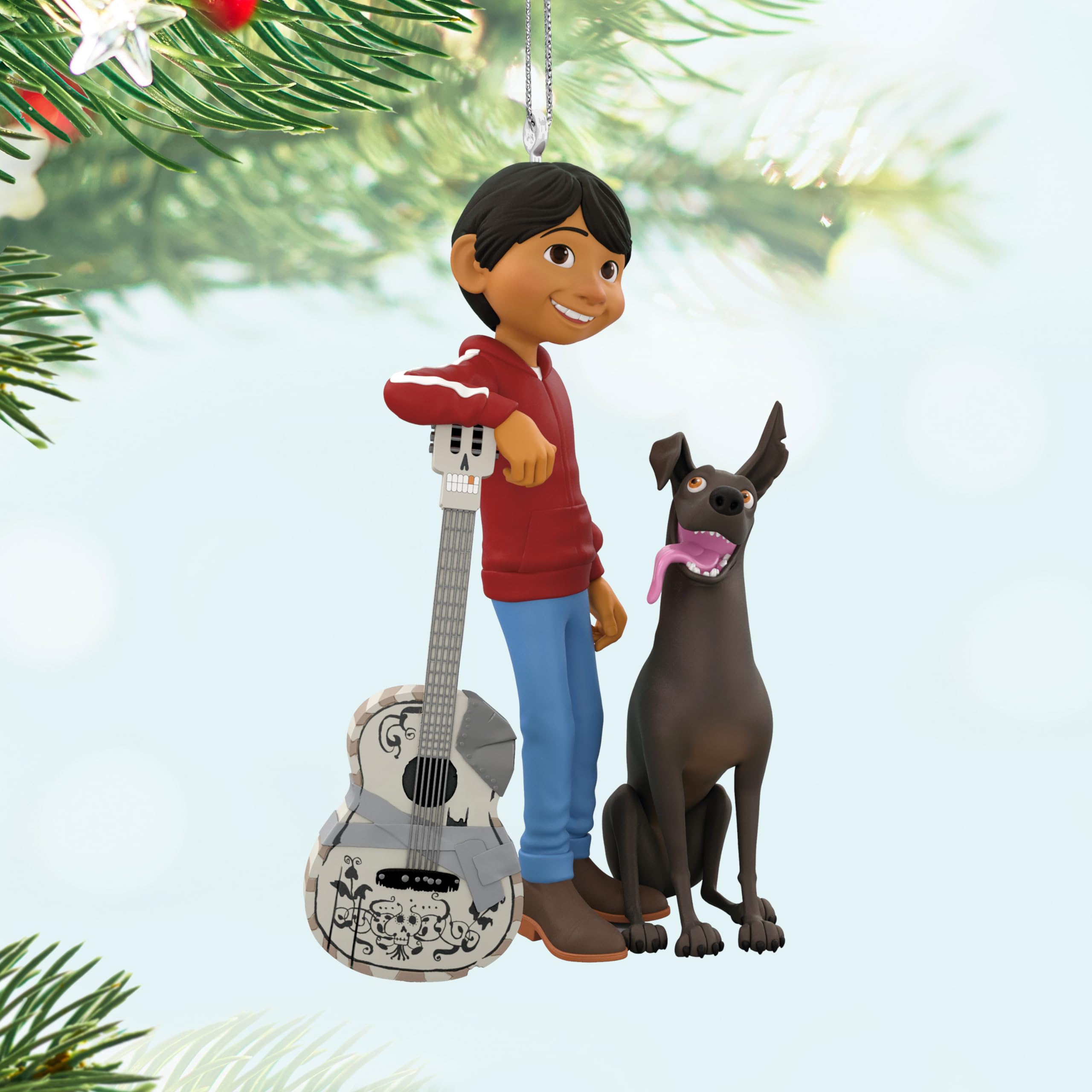 Hallmark Keepsake Christmas Ornament 2024, Disney and Pixar Coco Miguel and Dante, Gifts for Disney Fans