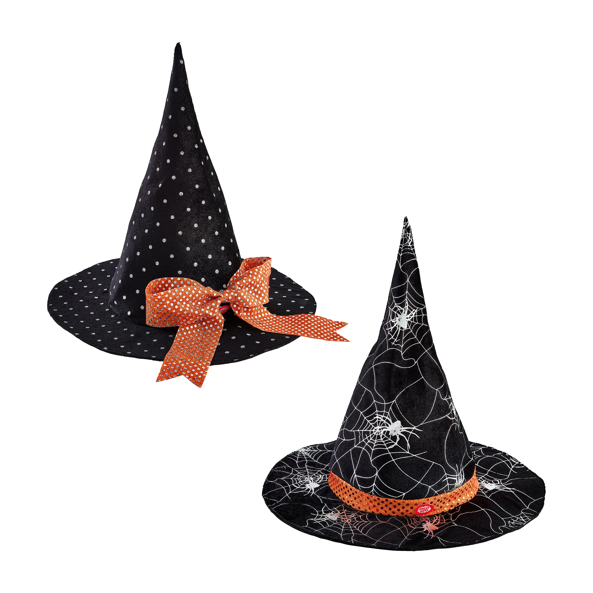Mud Pie Dancing Witch Hat, Polka Dot, Fits ages 3-10