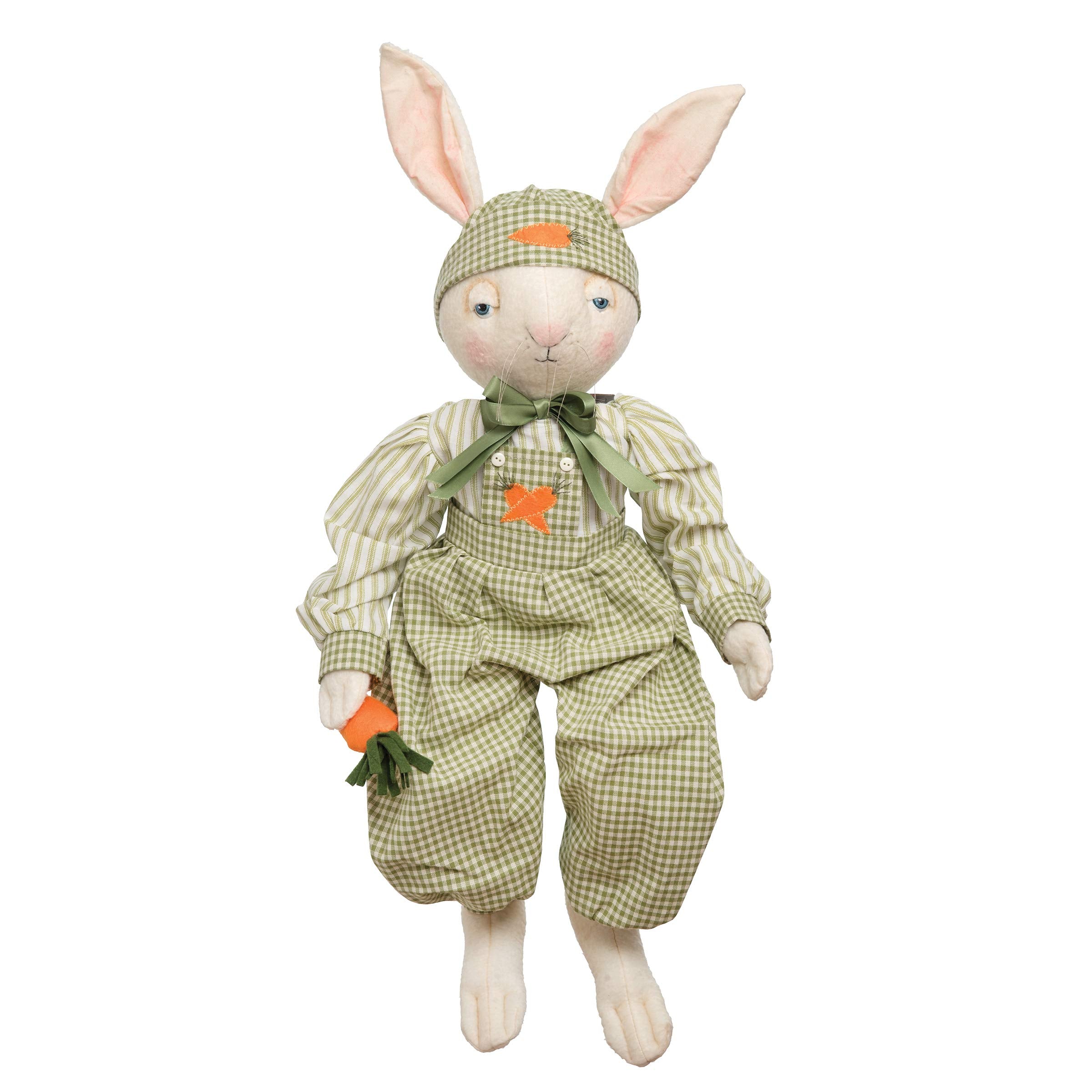 Gallerie II Andy Bunny Gathered Traditions Joe Spencer Figure Green