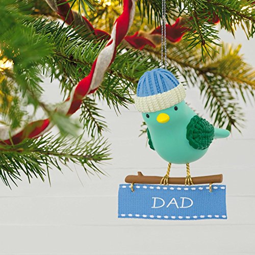 Hallmark Keepsake 2017 Winter Bird Dad Christmas Ornament