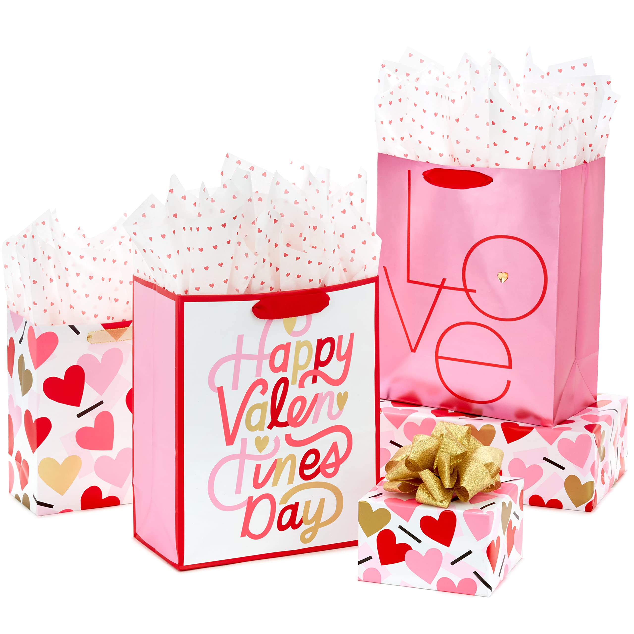 6 Sheets of Tissue Paper for Valentine's Day Gift Wrapping