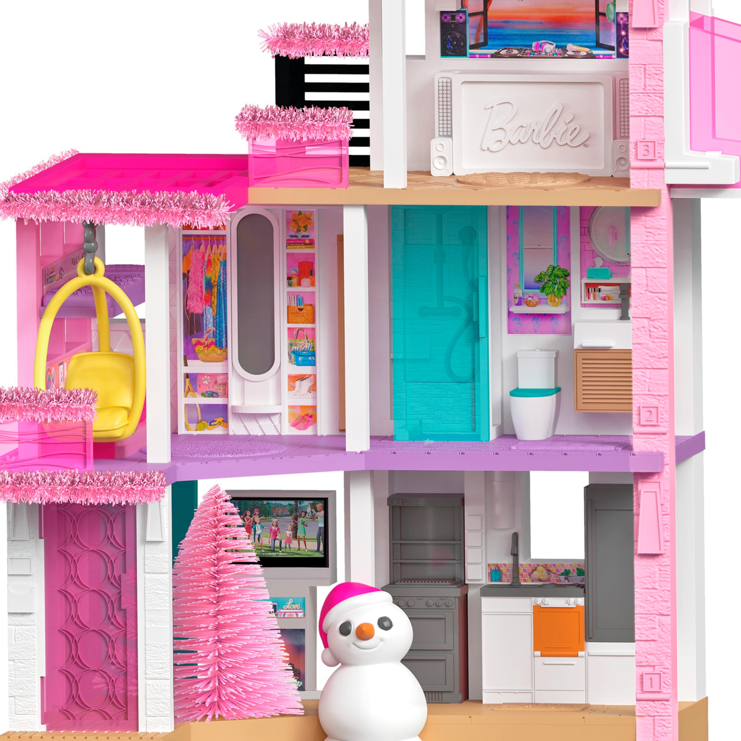 Merriest Dreamhouse Barbie Ornament 2025 Hallmark Keepsakes Christmas Ornament