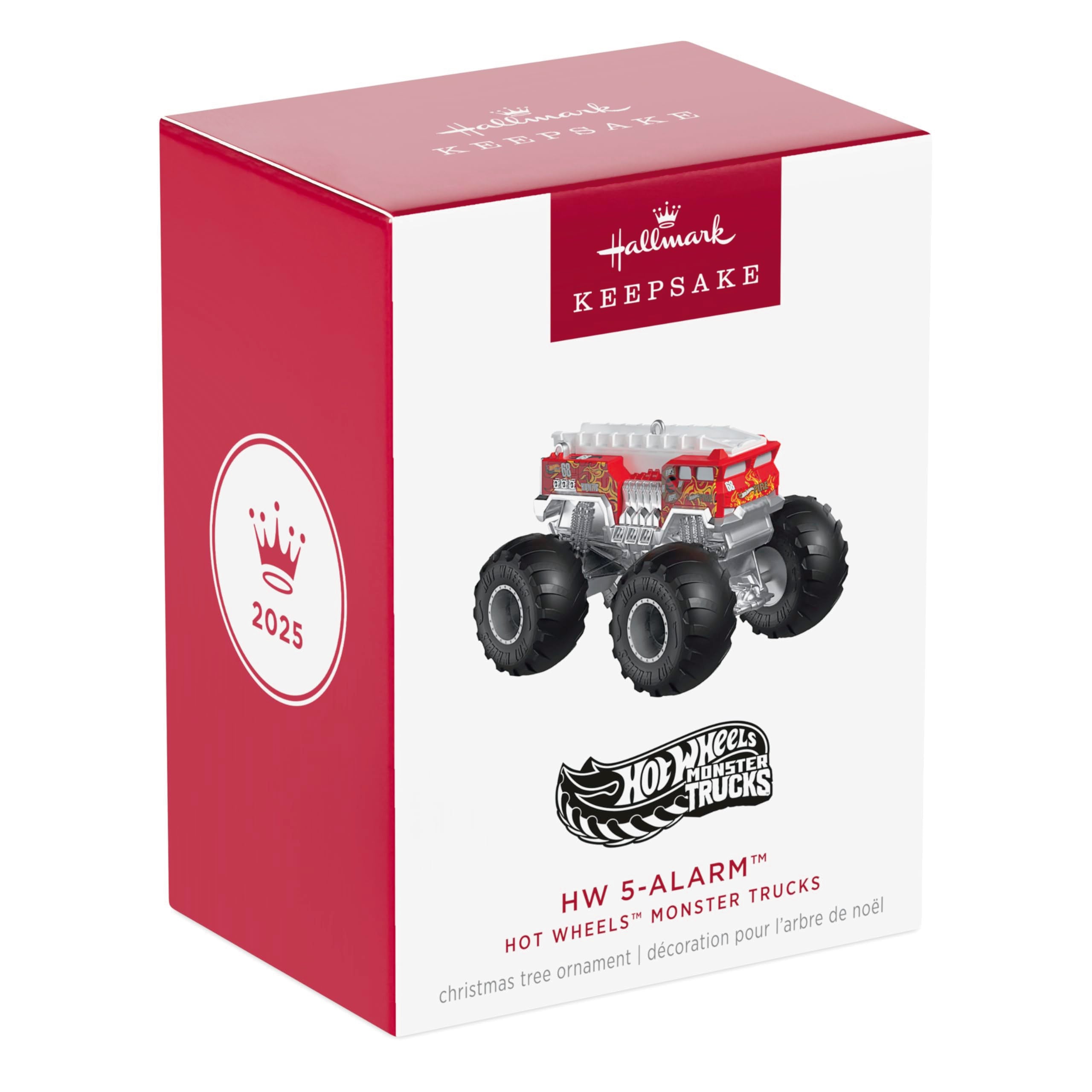 HW 5-Alarm Hot Wheels Monster Trucks 2025 Hallmark Keepsake Christmas Ornament