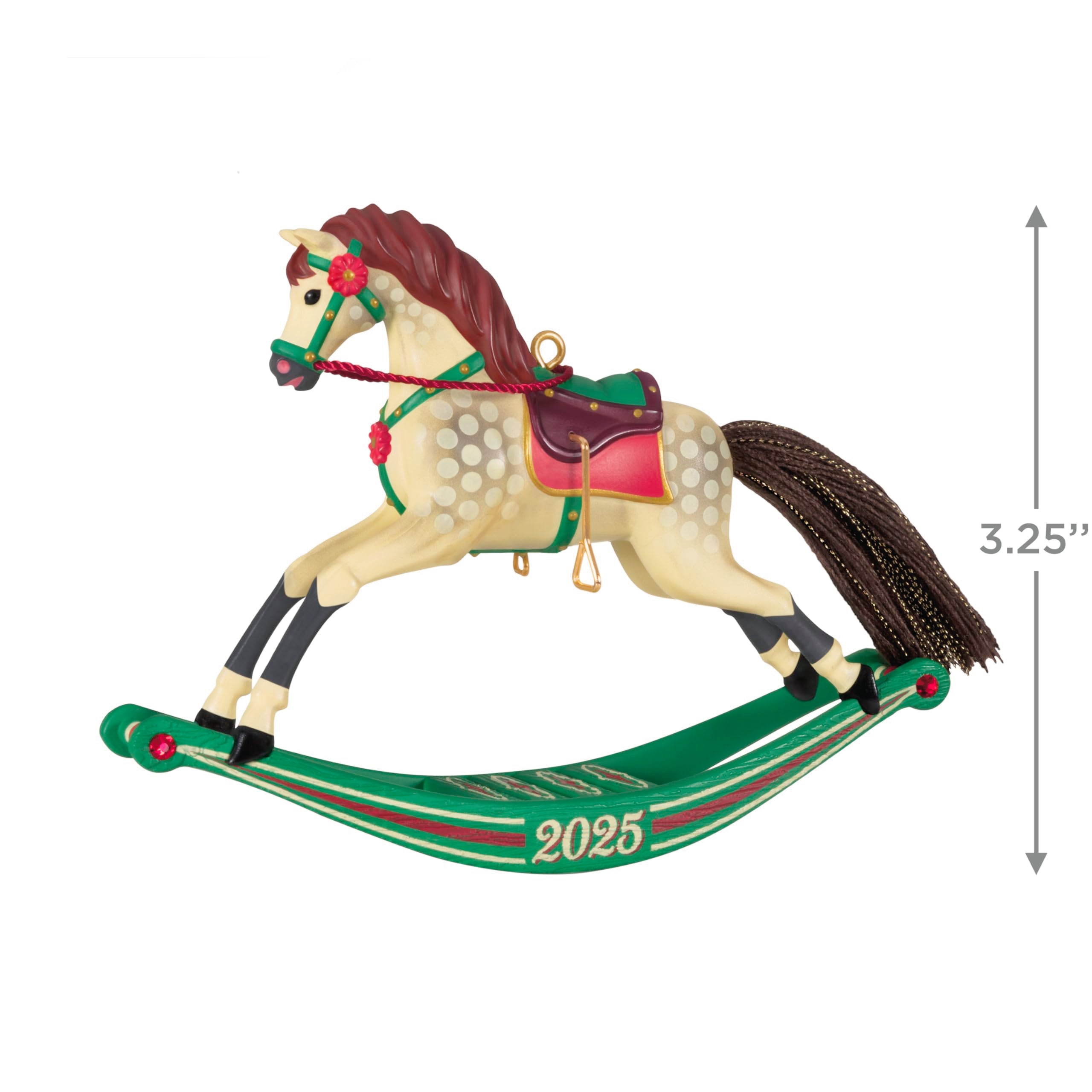 Rocking Horse Memories 2025 Hallmark Keepsake Christmas Ornament