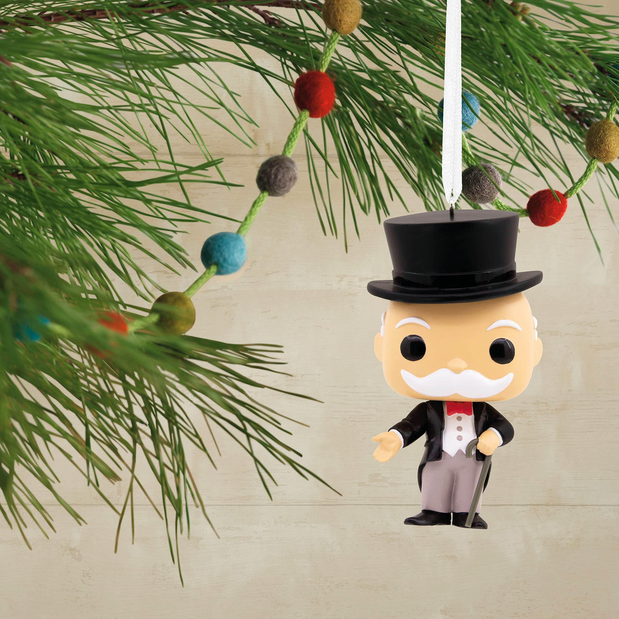 Hallmark Hasbro Mr. Monopoly Funko POP! Christmas Ornament