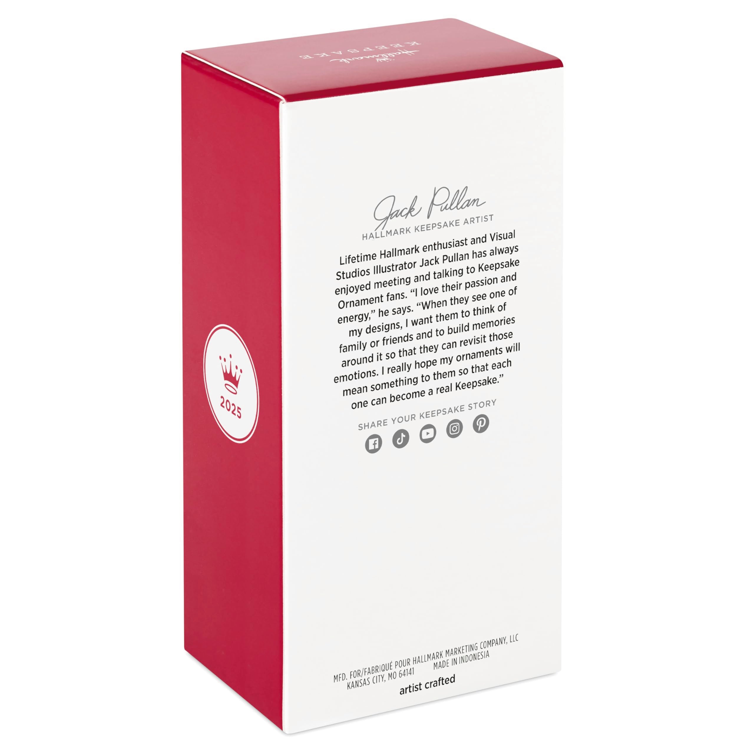 A Moment to Remember 2025 Hallmark Christmas Ornament