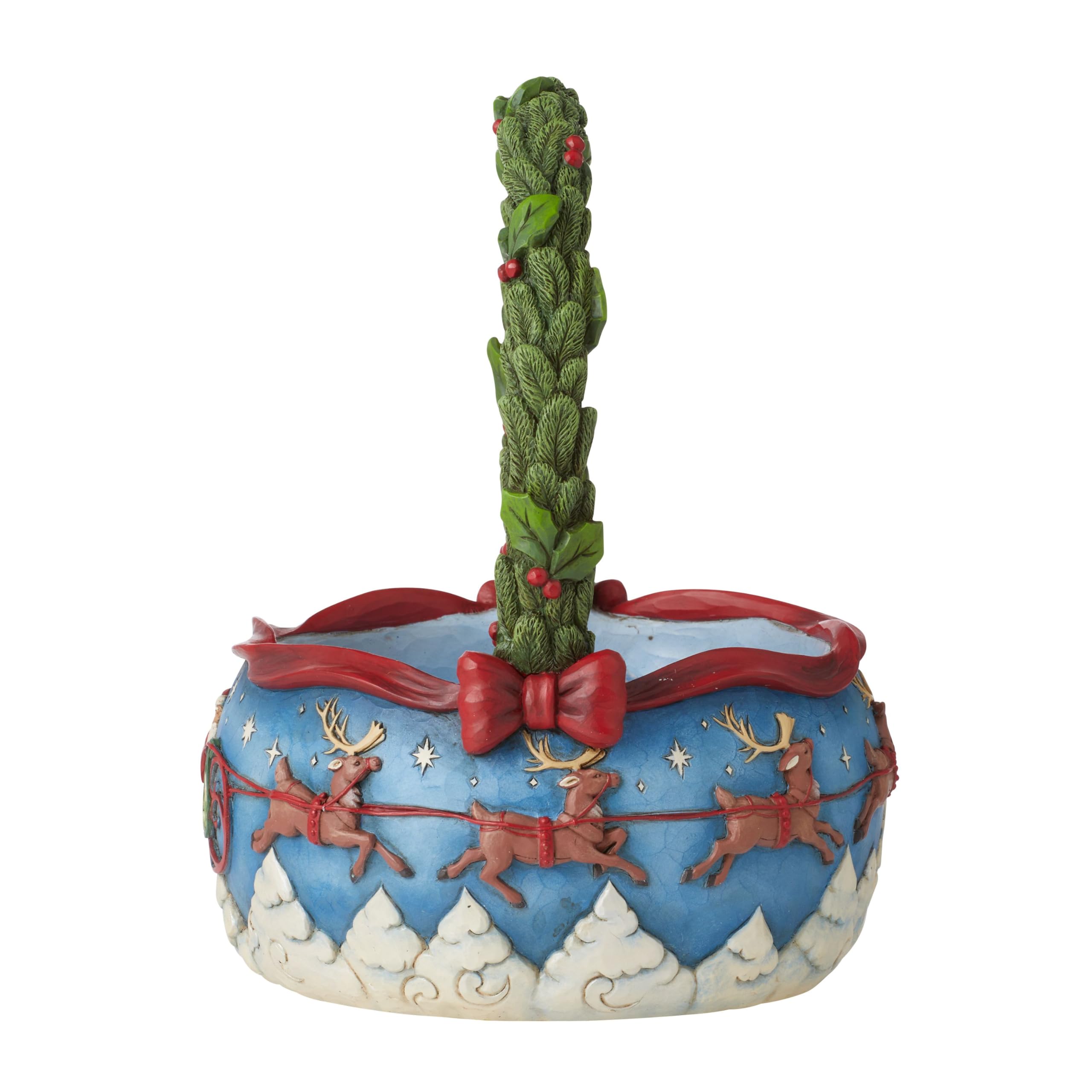 Two Sided Christmas Basket