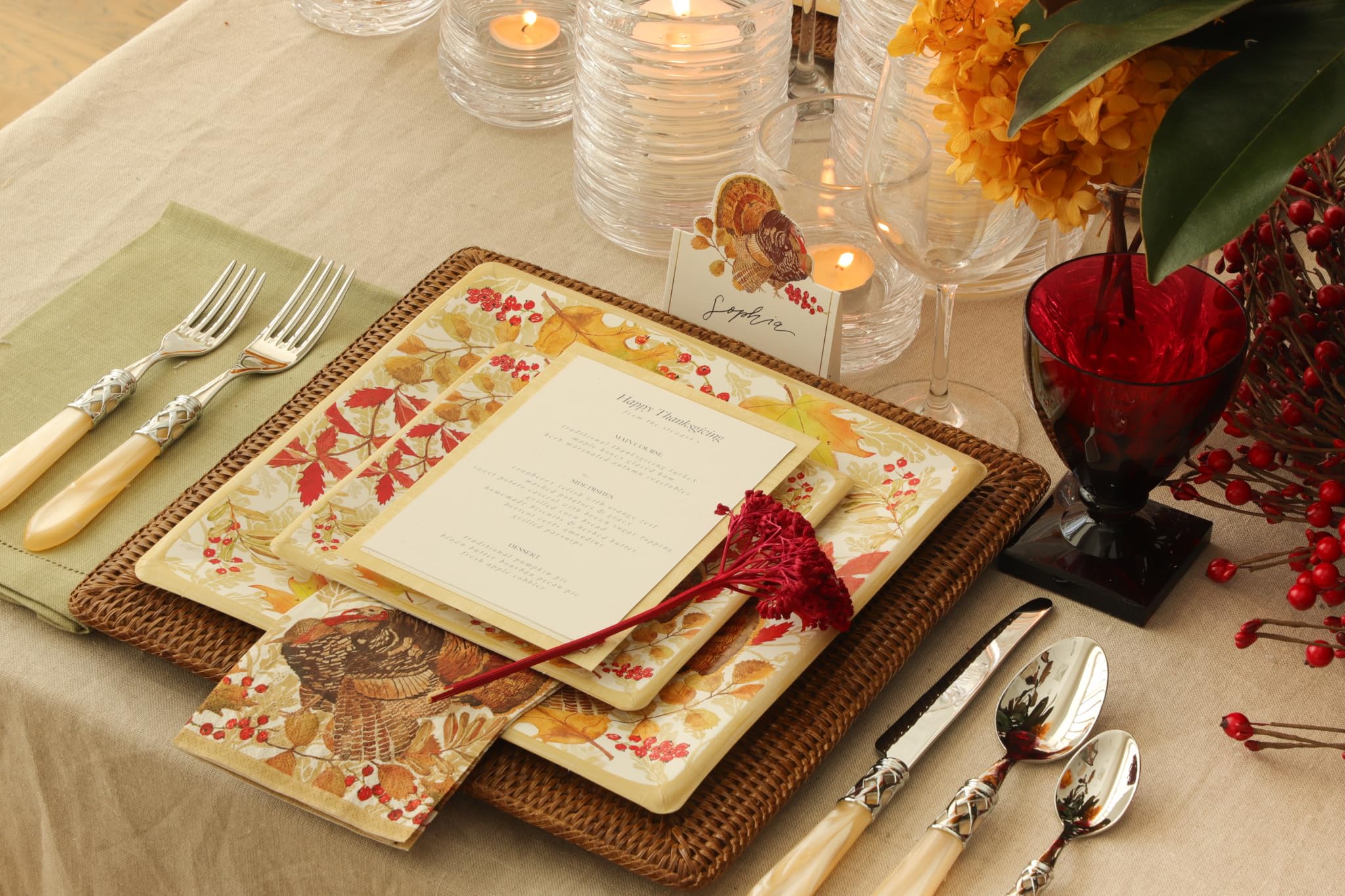 WOODLAND TURKEY SQUARE DIN