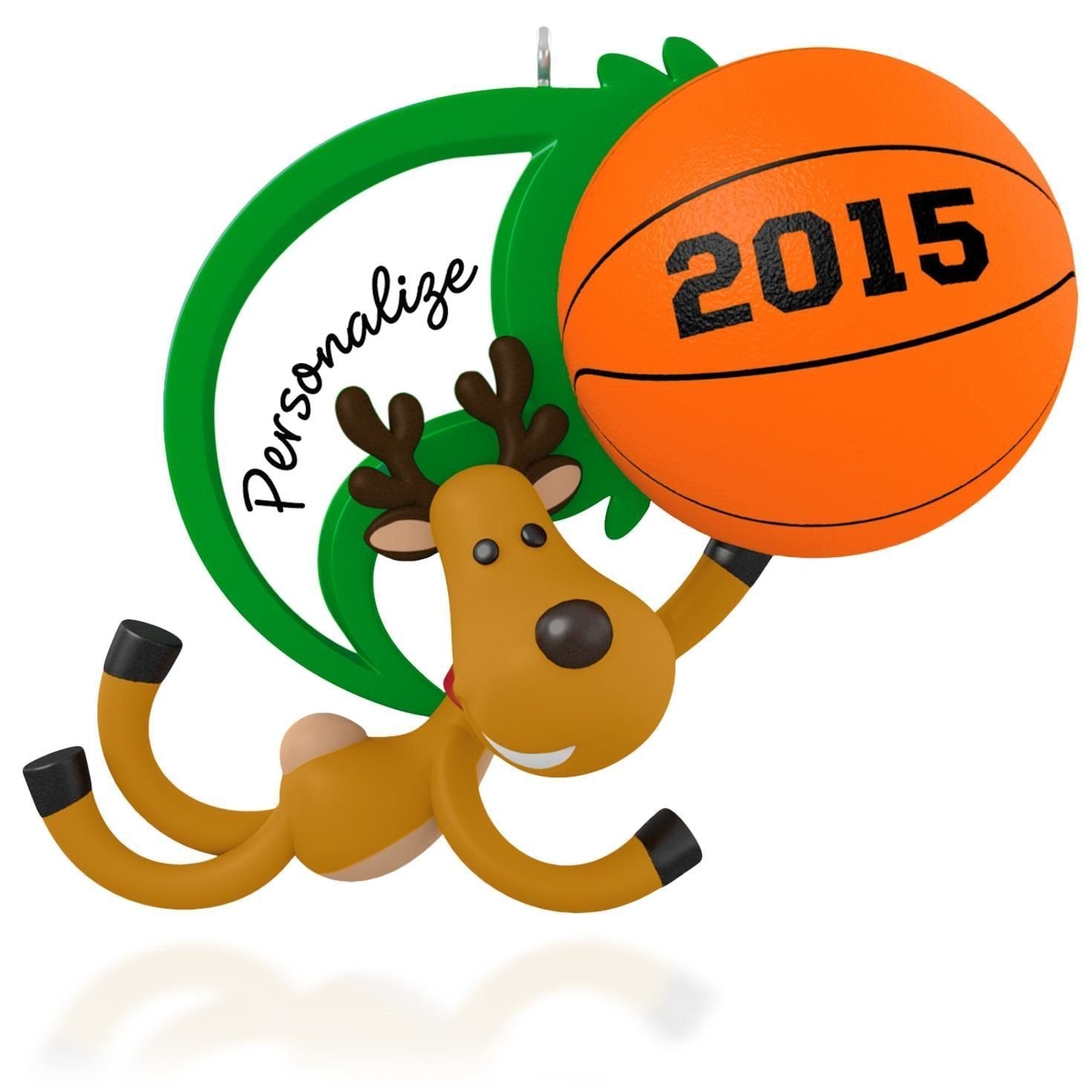 Basketball Star Personalized Ornament 2015 Hallmark