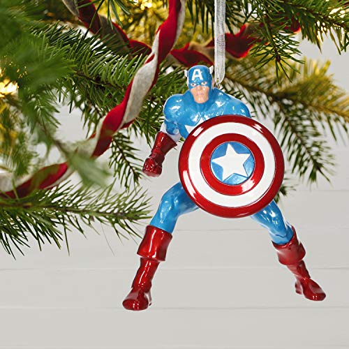 Hallmark Keepsake Keepsake Ornament, America, Metal Captain