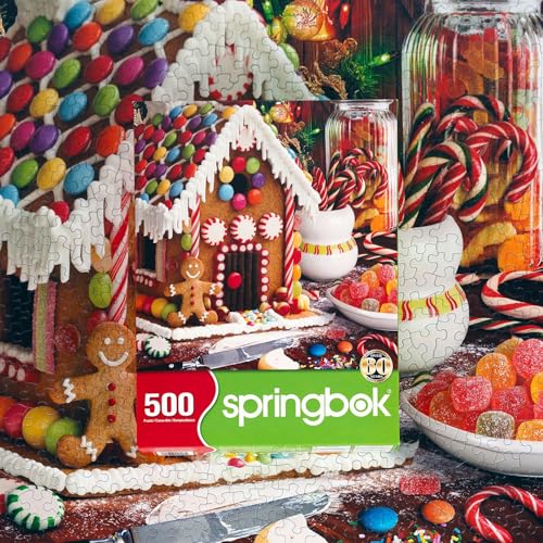 Gingerbread House 500 Piece Jigsaw Puzzle