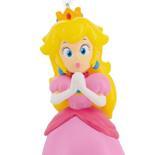 Hallmark Nintendo Super Mario Princess Peach Christmas Ornament
