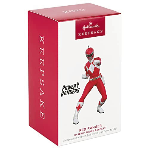 Hallmark Keepsake Christmas Ornament 2023, Hasbro Power Rangers Red Ranger