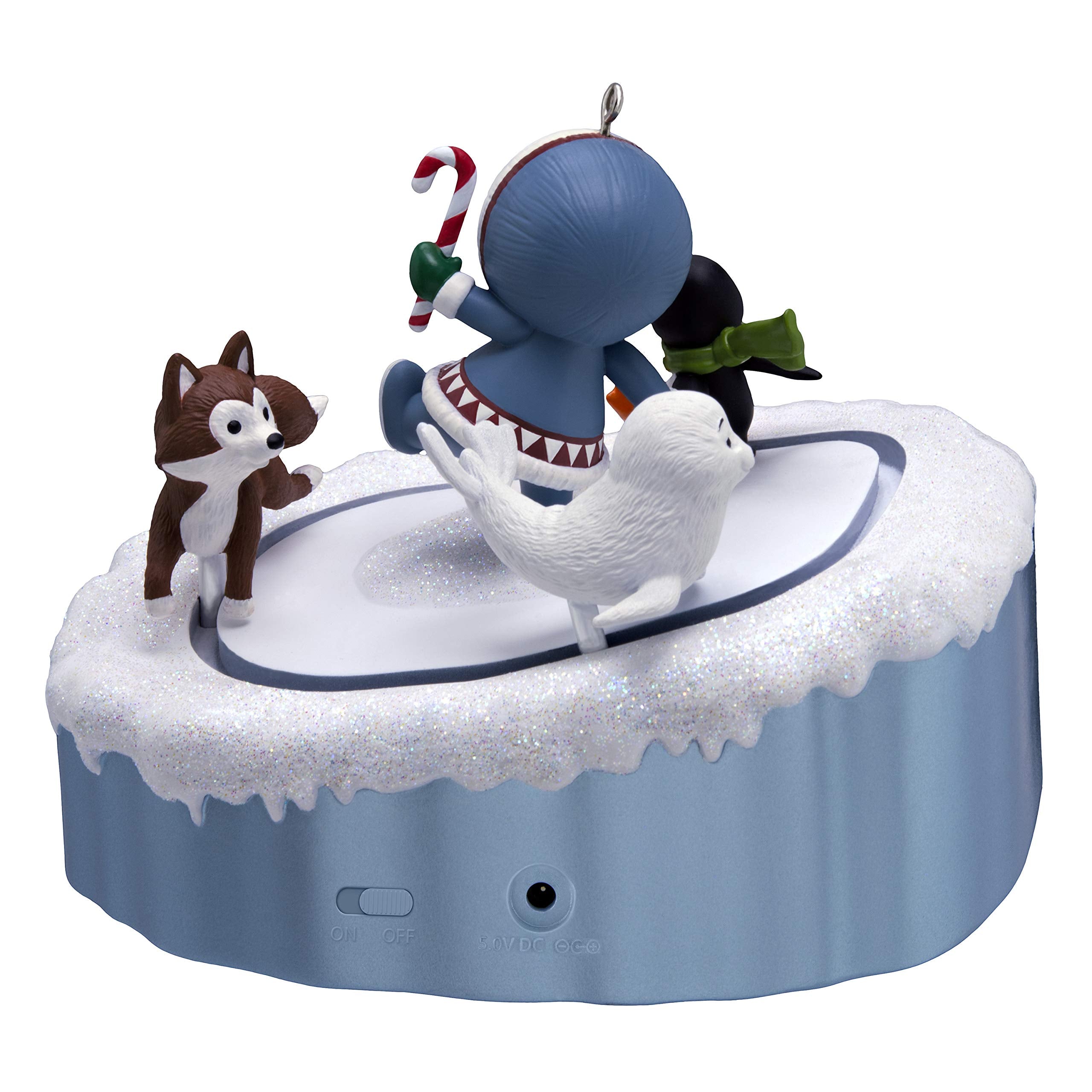 Hallmark Keepsake Christmas Ornament 2019 Year Dated Frosty Friends 40th Anniversary with Motion