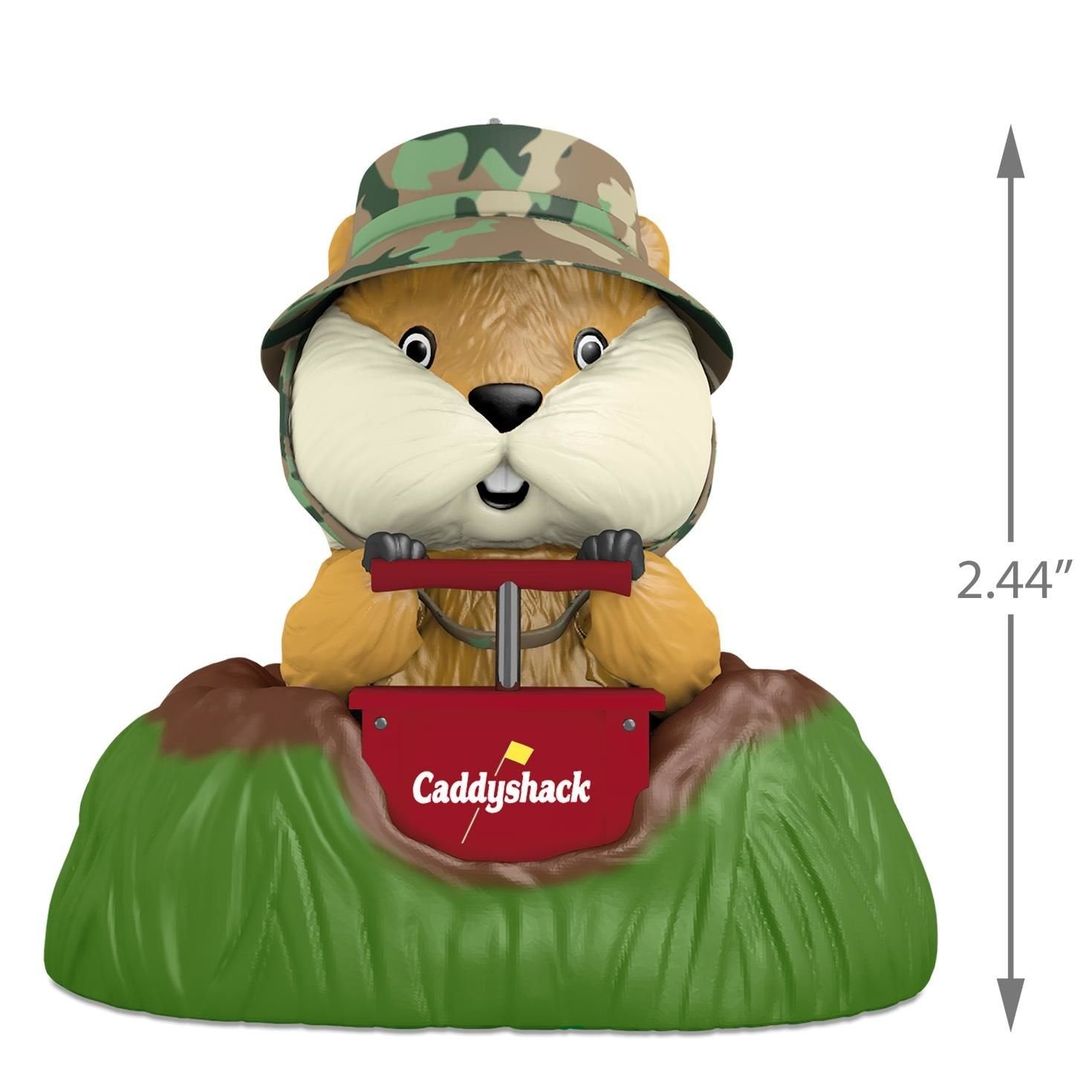 Hallmark 1595QXI3072 Warner Bros. Caddyshack Dynamite Gopher Keepsake Christmas Ornaments