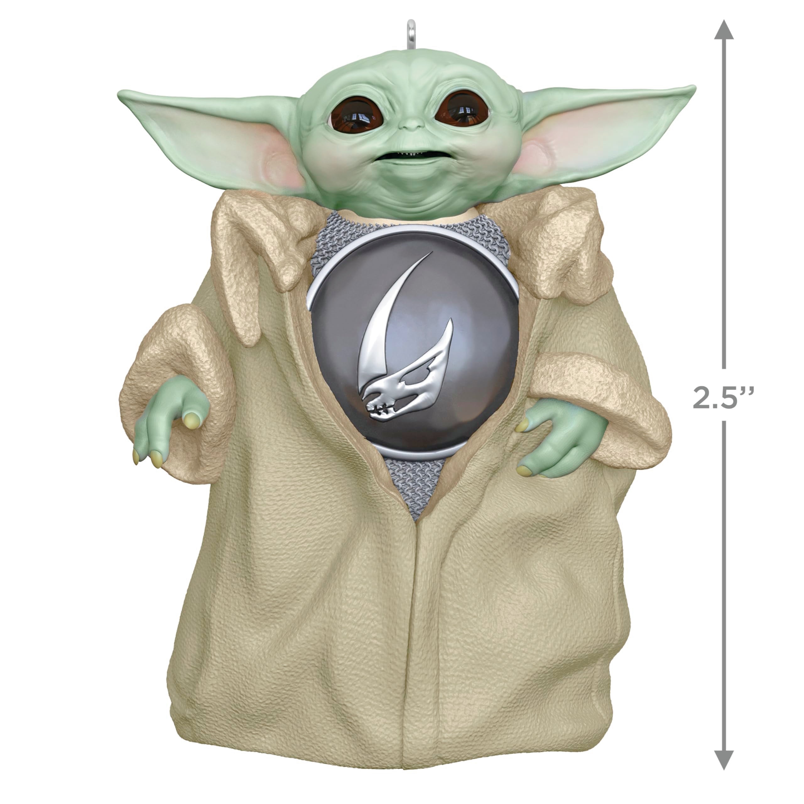 Hallmark Keepsake Christmas Ornament 2025, Star Wars: The Mandalorian Grogu, Gifts for Star Wars Fans