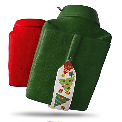 Hallmark Keepsake Christmas Ornament 2018 Year Dated, Like Dad, Like Son Shirts and Ties