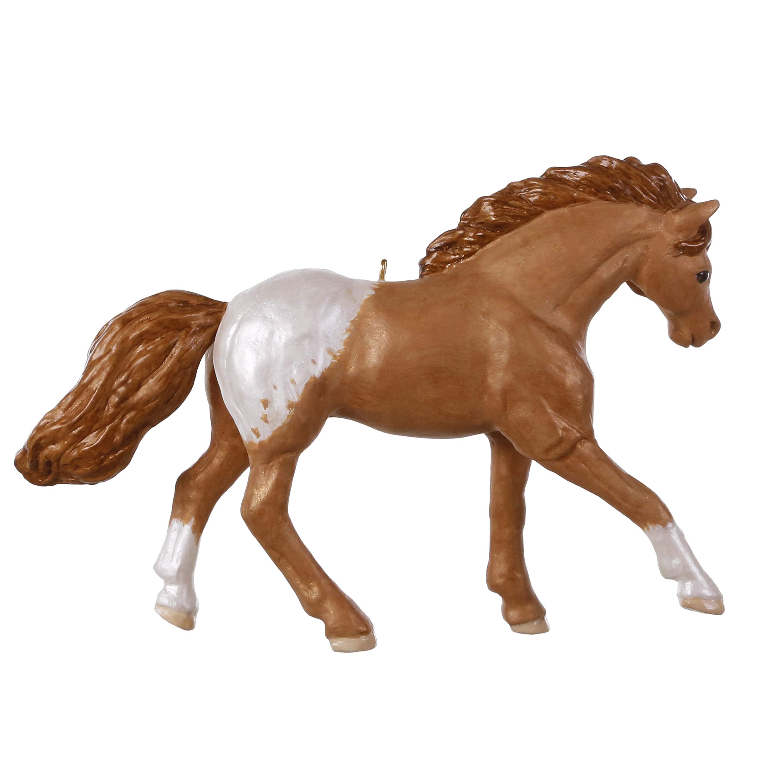 Hallmark Keepsake Christmas 2019 Year Dated Appaloosa Dream Horse Ornament,
