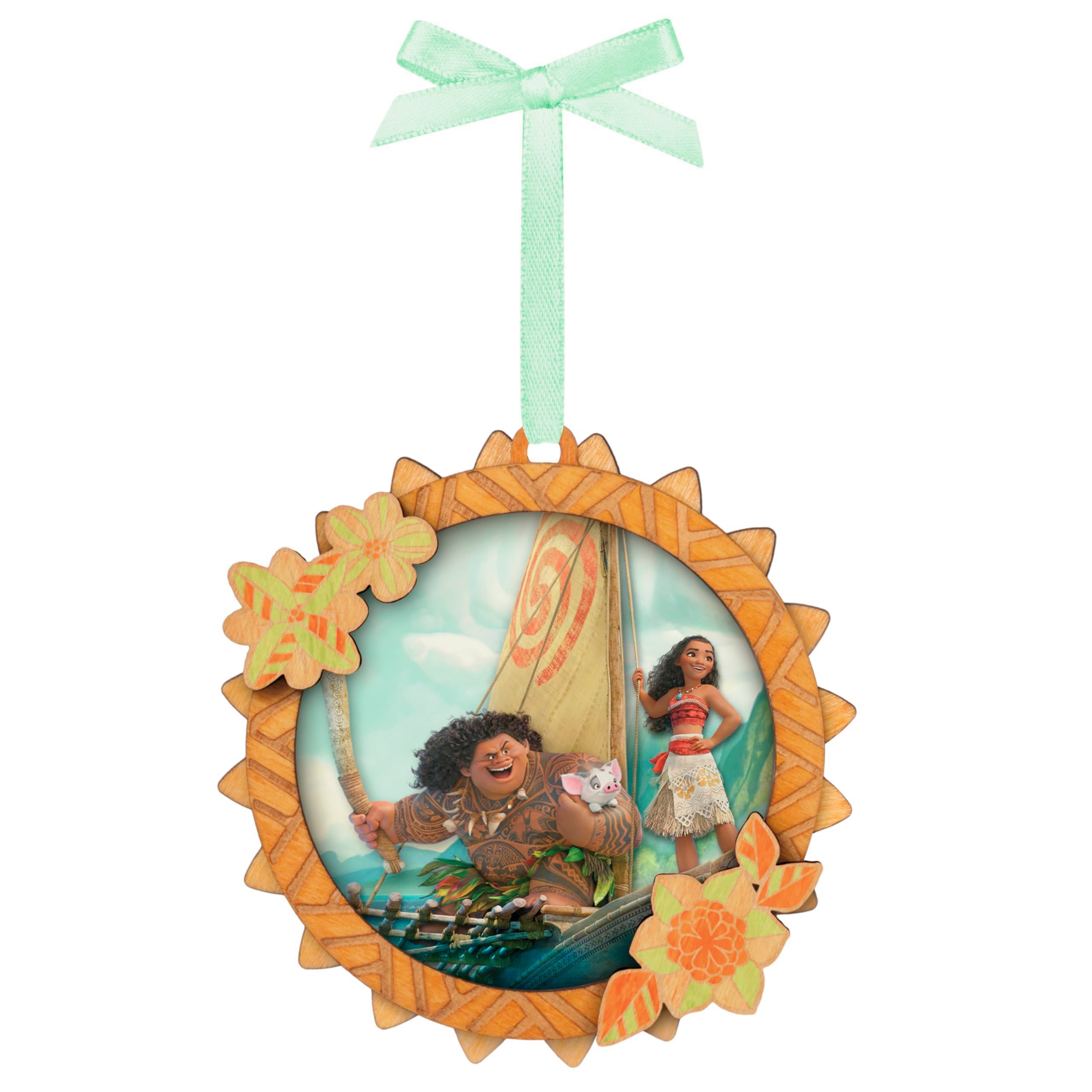 Setting Sail, Disney Moana 2025 Hallmark Keepsake Christmas Ornament
