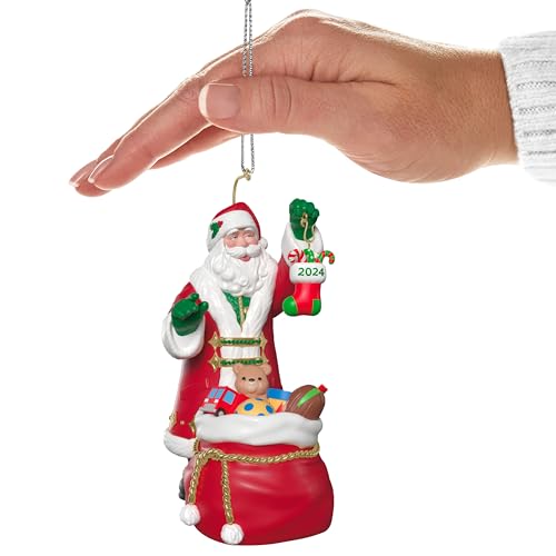 Hallmark Keepsake Christmas Ornament 2024, The Perfect Gift 2024, Santa Collectors Gifts