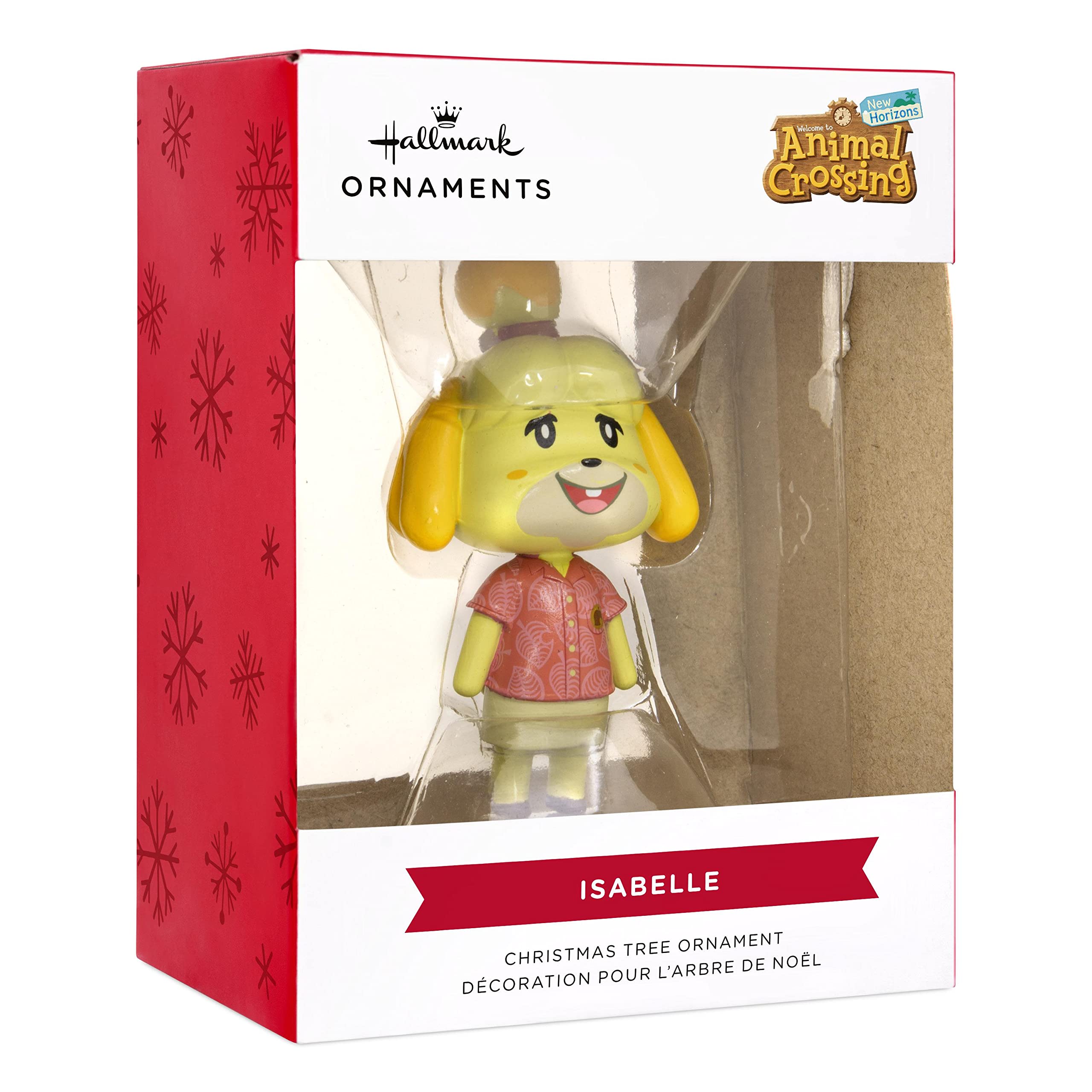 Hallmark Ornaments. "Animal Crossing Isabelle" Kids Christmas Tree Ornament.
