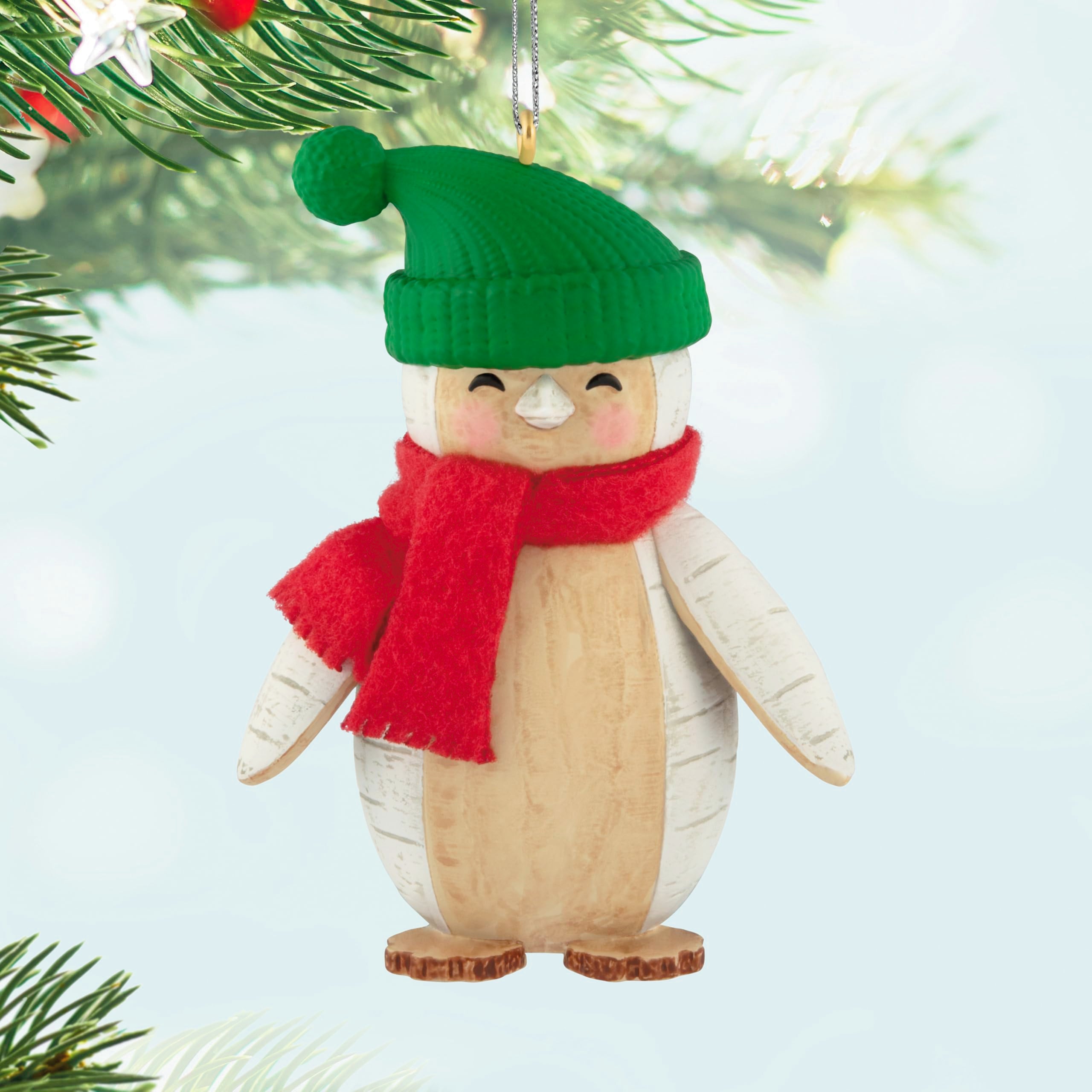 Hallmark Keepsake Christmas Ornament 2025, Birch Penguin, Gifts for Penguin Lovers