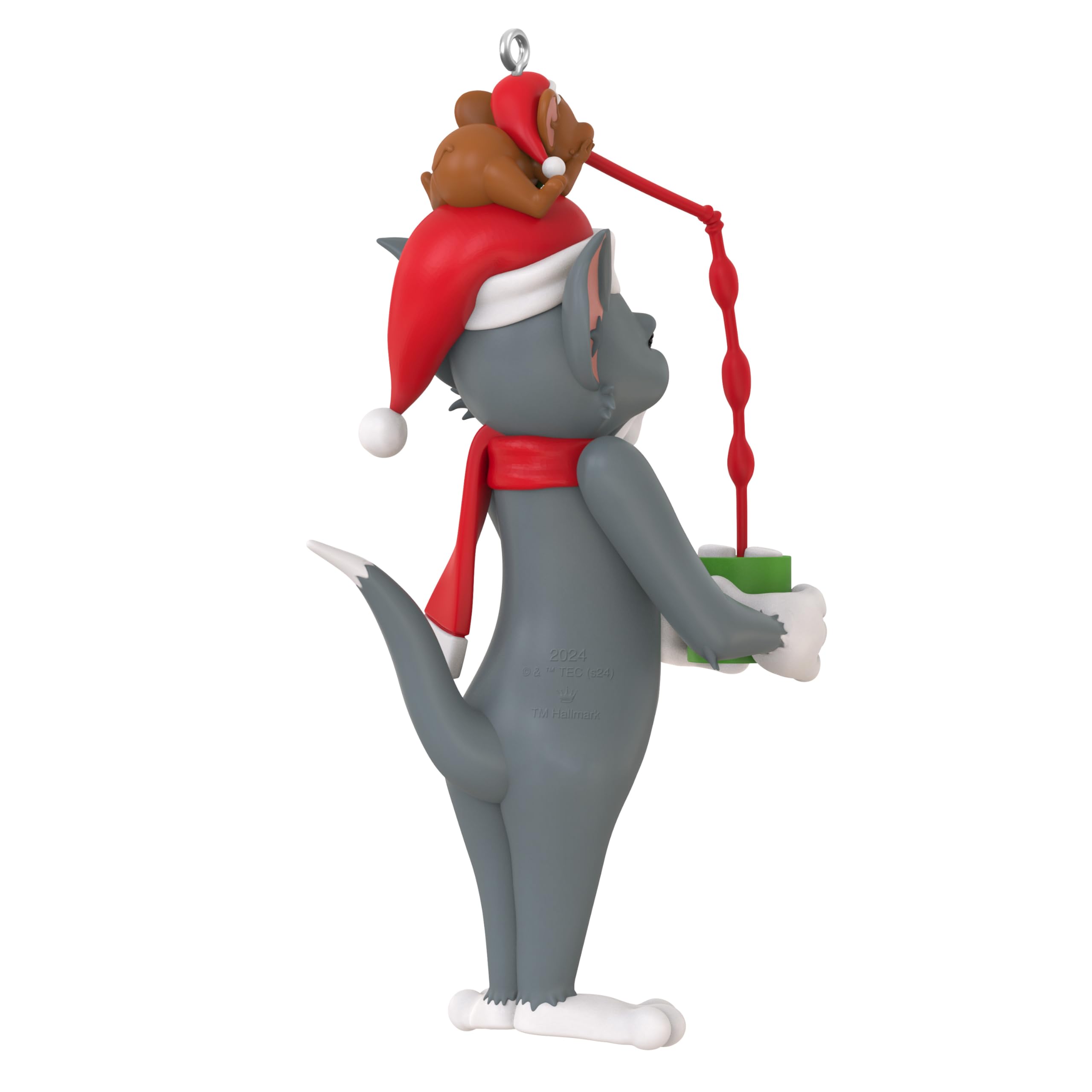 Hallmark Keepsake Christmas Ornament 2024, Tom and Jerry Stealing Sips, Cartoon Gifts