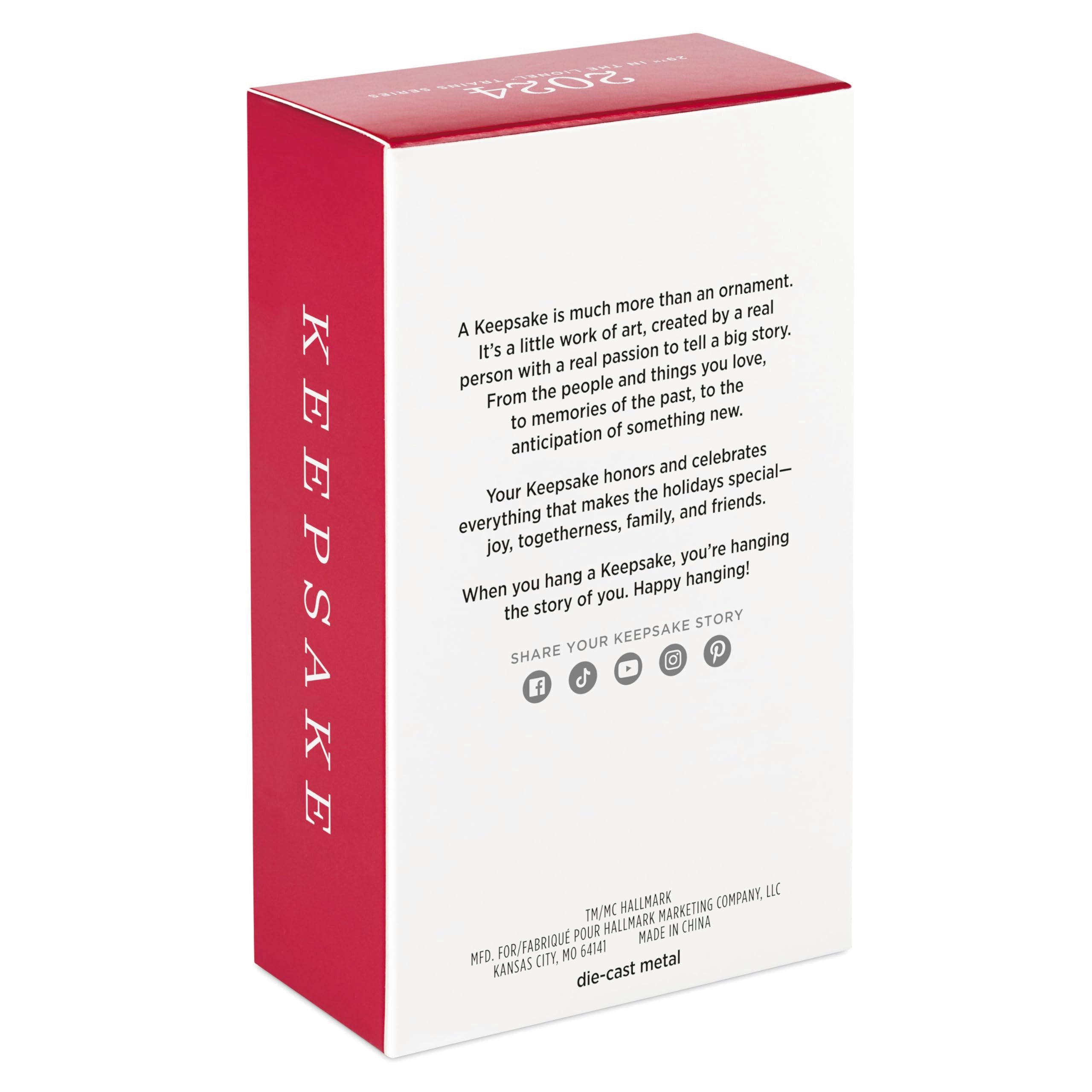 Hallmark Keepsake Christmas Ornament 2024, Lionel Trains Union Pacific Legacy SD70ACE, Metal, Gifts for Train Lovers