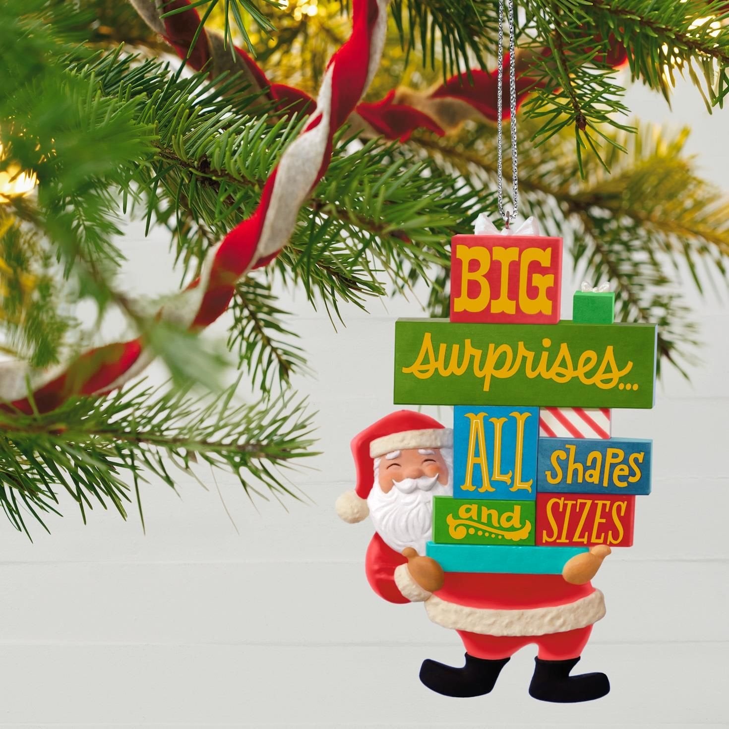 Hallmark Keepsake Ornament Santas Big Surprise 2017