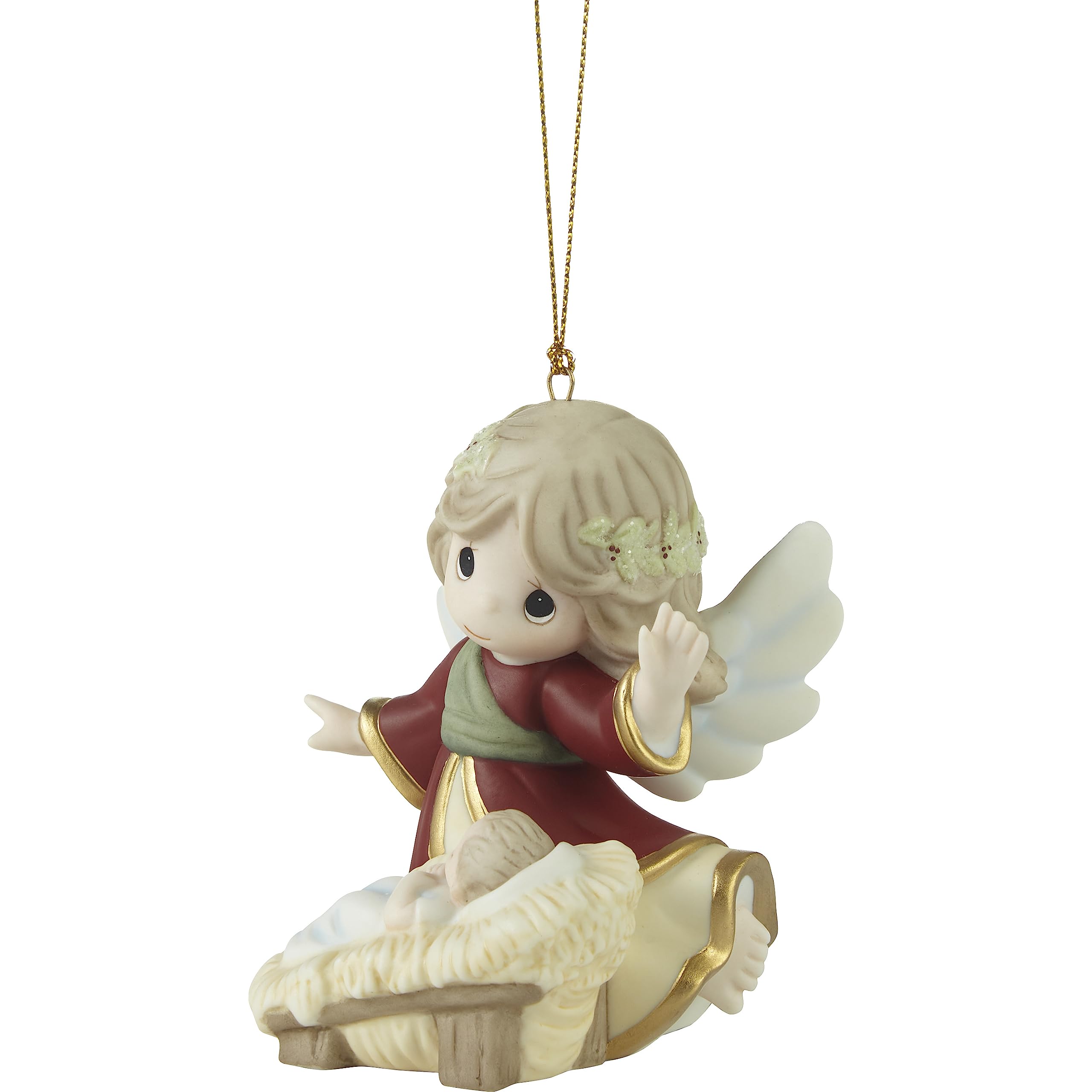 ANGEL WITH BABY JESUS ORN