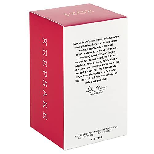 Hallmark Keepsake Christmas Ornament 2021, Up and Away Globe Hot Air Balloon Travel